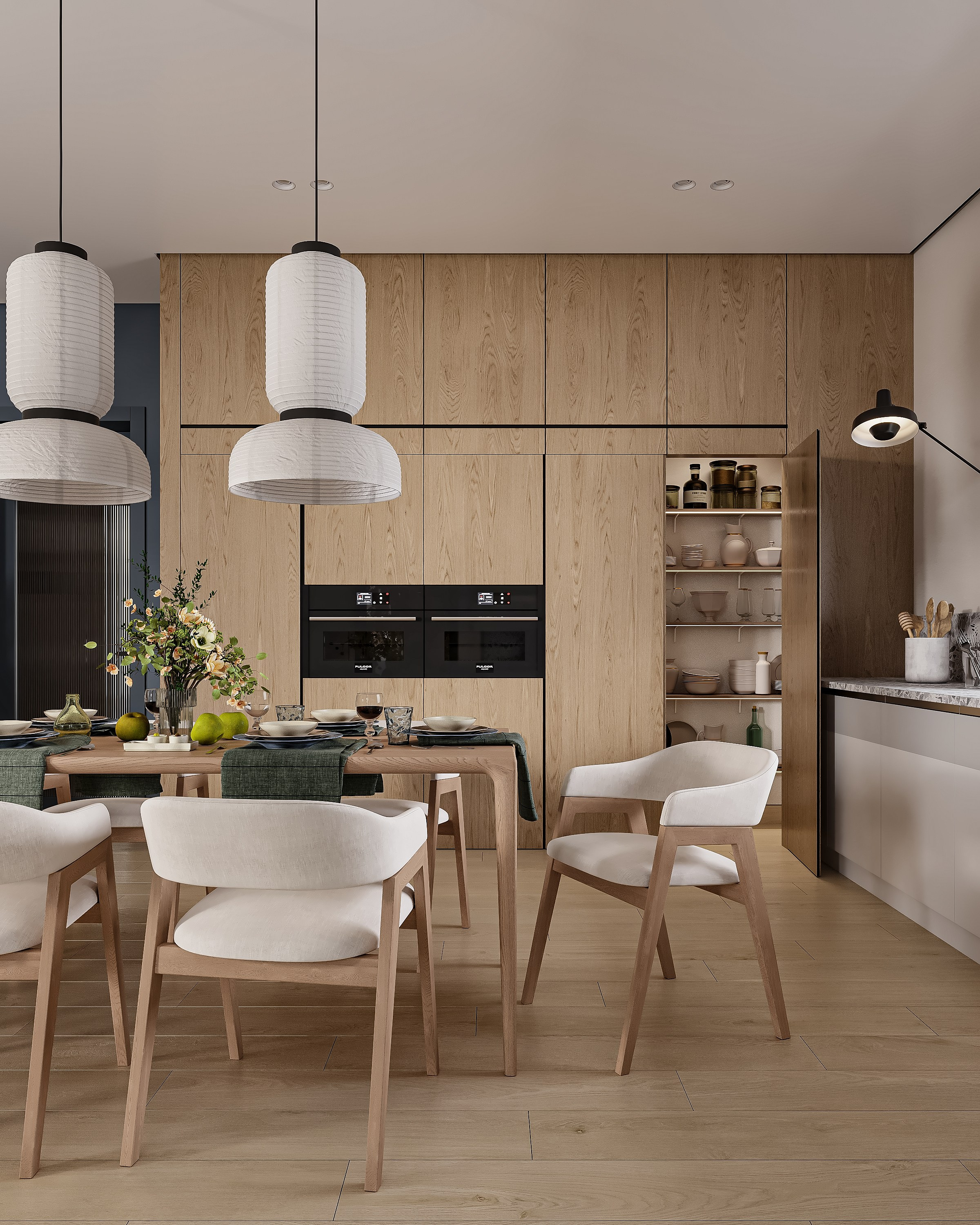 3 этажный дом 176 м². 3Д-Визуализация Наталья Макогонова