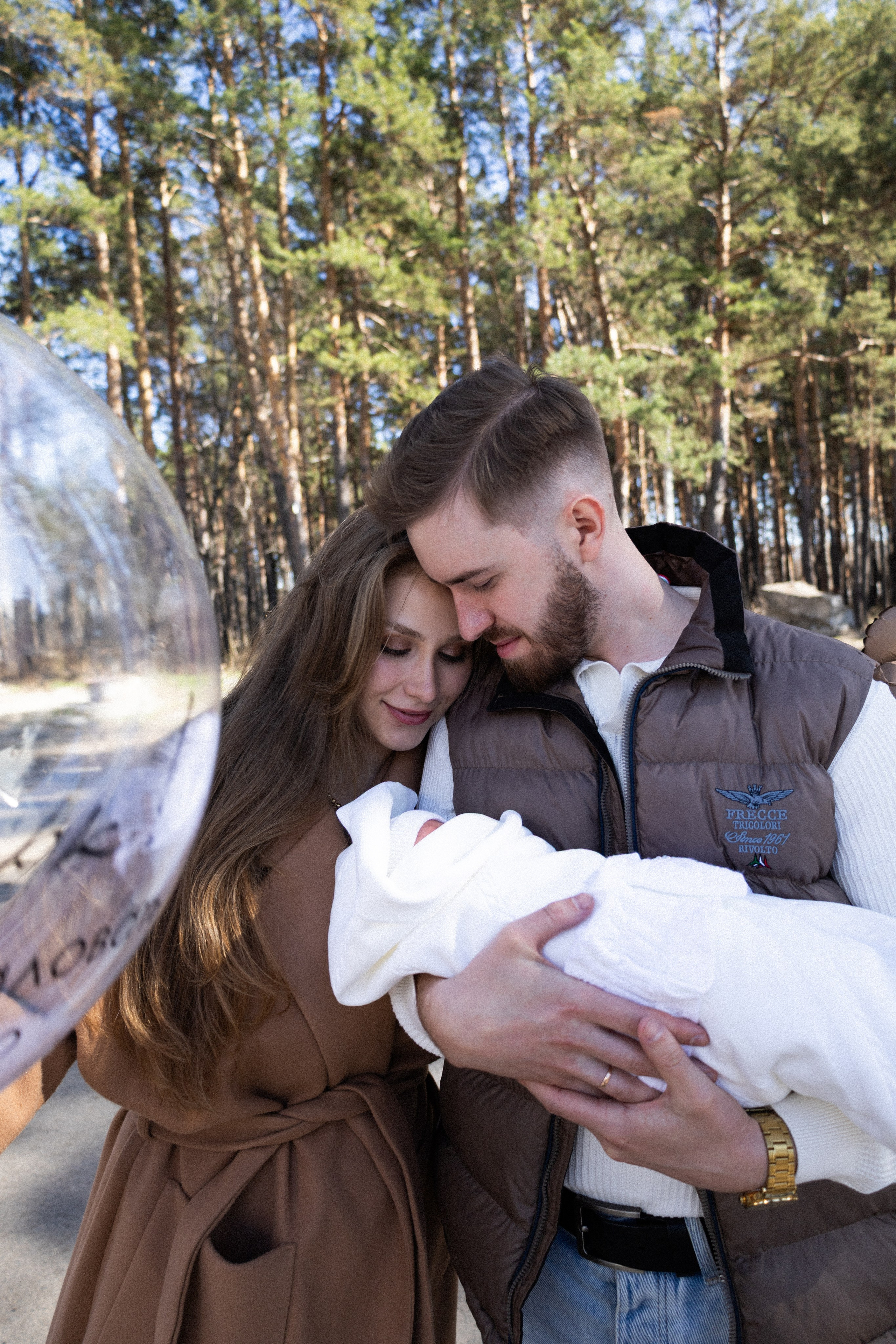 Выписка. Роддом № 7. Фотограф Березенская Ирина в Новосибирске