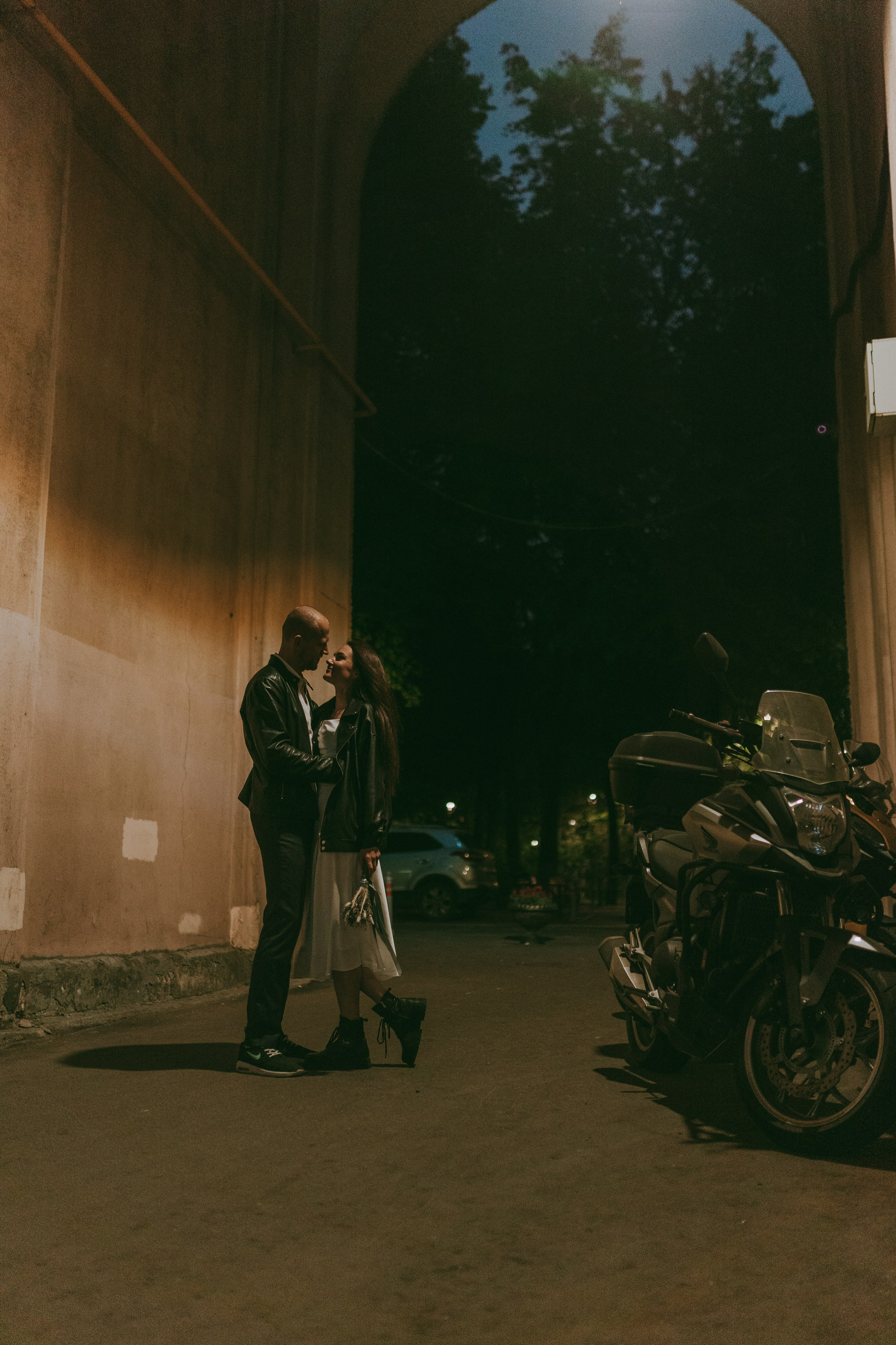 Свадебная прогулка «На крыше». Семейный и свадебный фотограф в Москве Виктория Махова