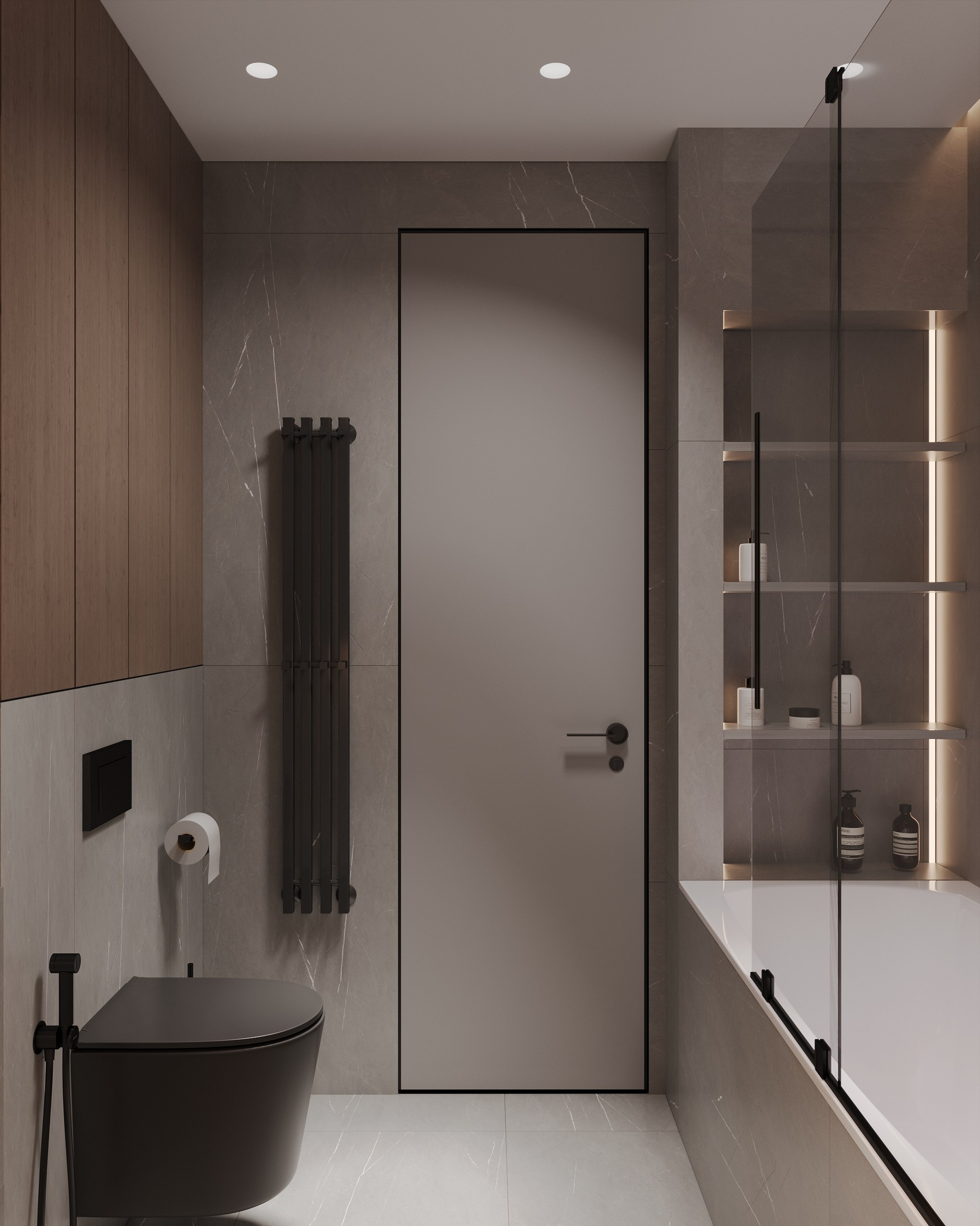 Ул. Милашенкова 55 кв. м. Kod Interiors | Дизайнер интерьеров Кораблина Кристина