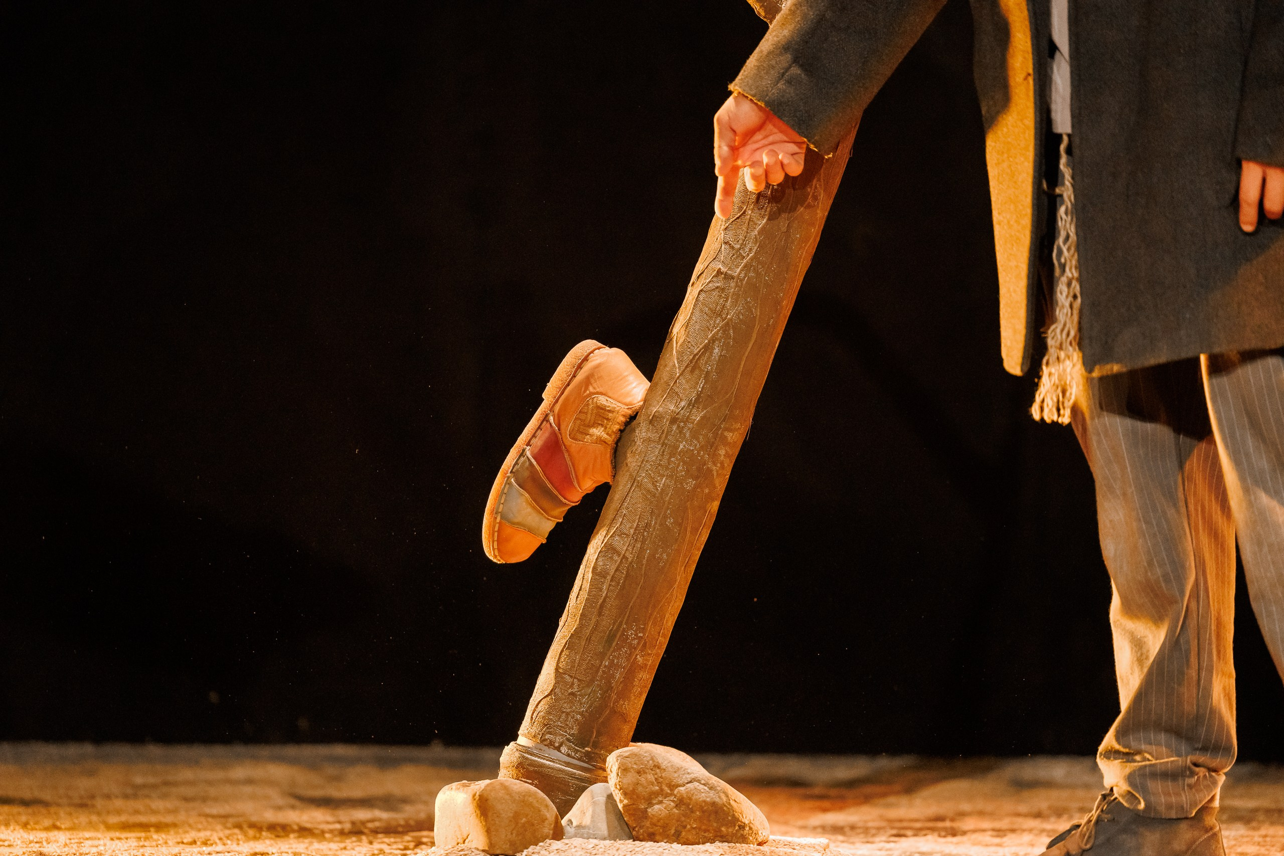 Спектакль «В ожидании Годо» от театра Д. Лица в СПб. Фотограф в Санкт-Петербурге — Сергей Петров