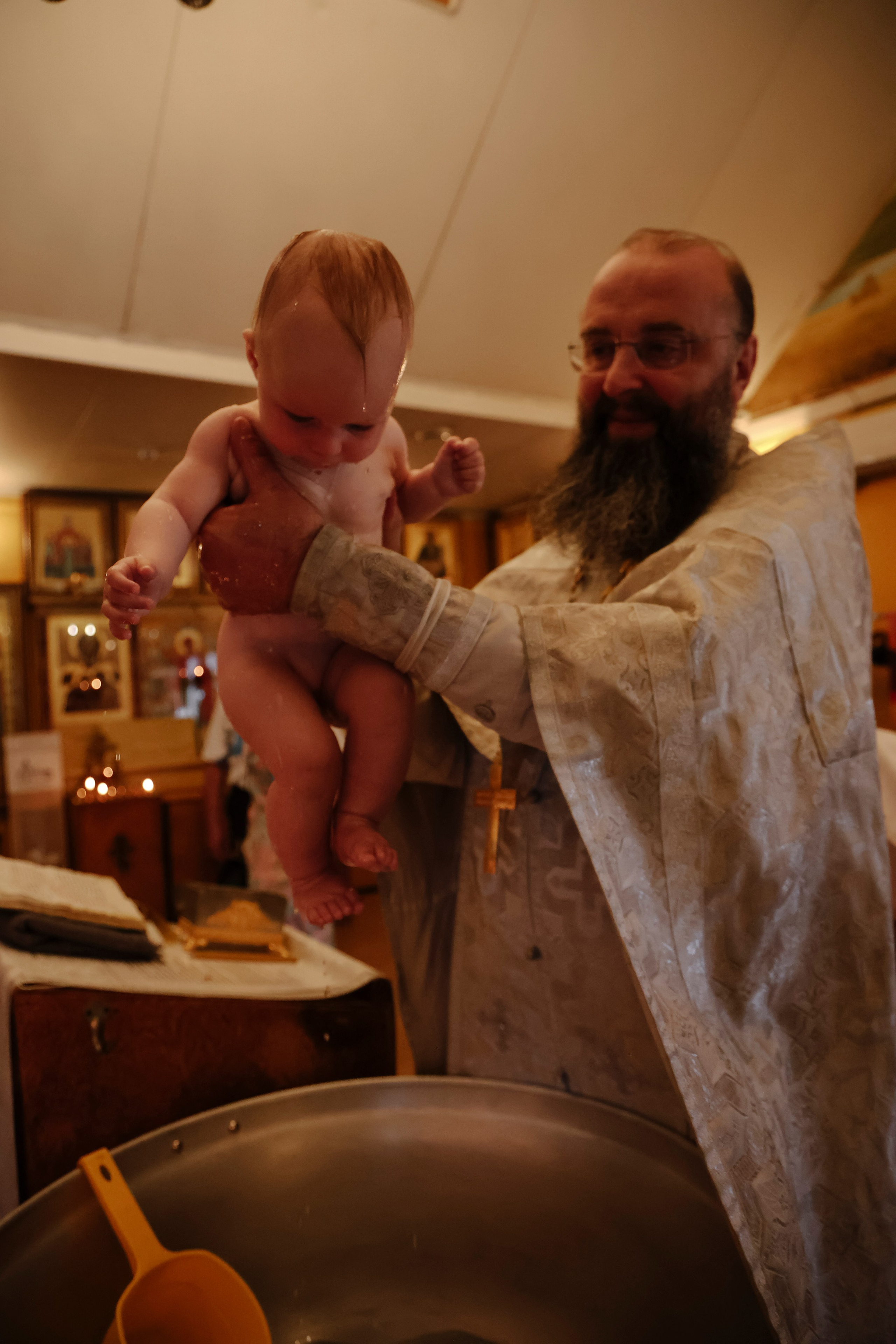 Крещение Анастасии. Фотограф новорожденных