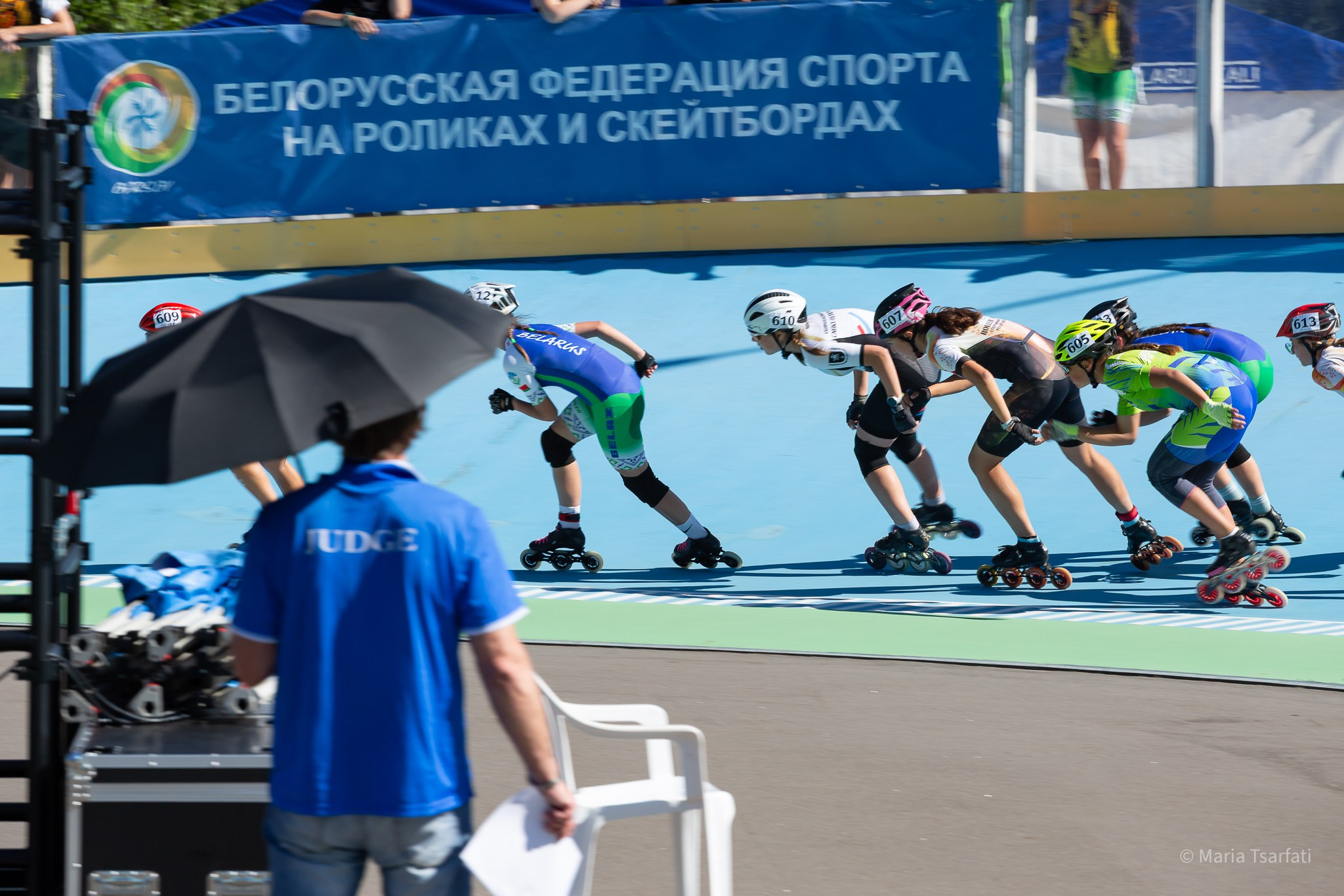 Международные соревнования по спидскейтингу. Солигорск, Беларусь. 2025. Спортивная съемка Мария Царфати