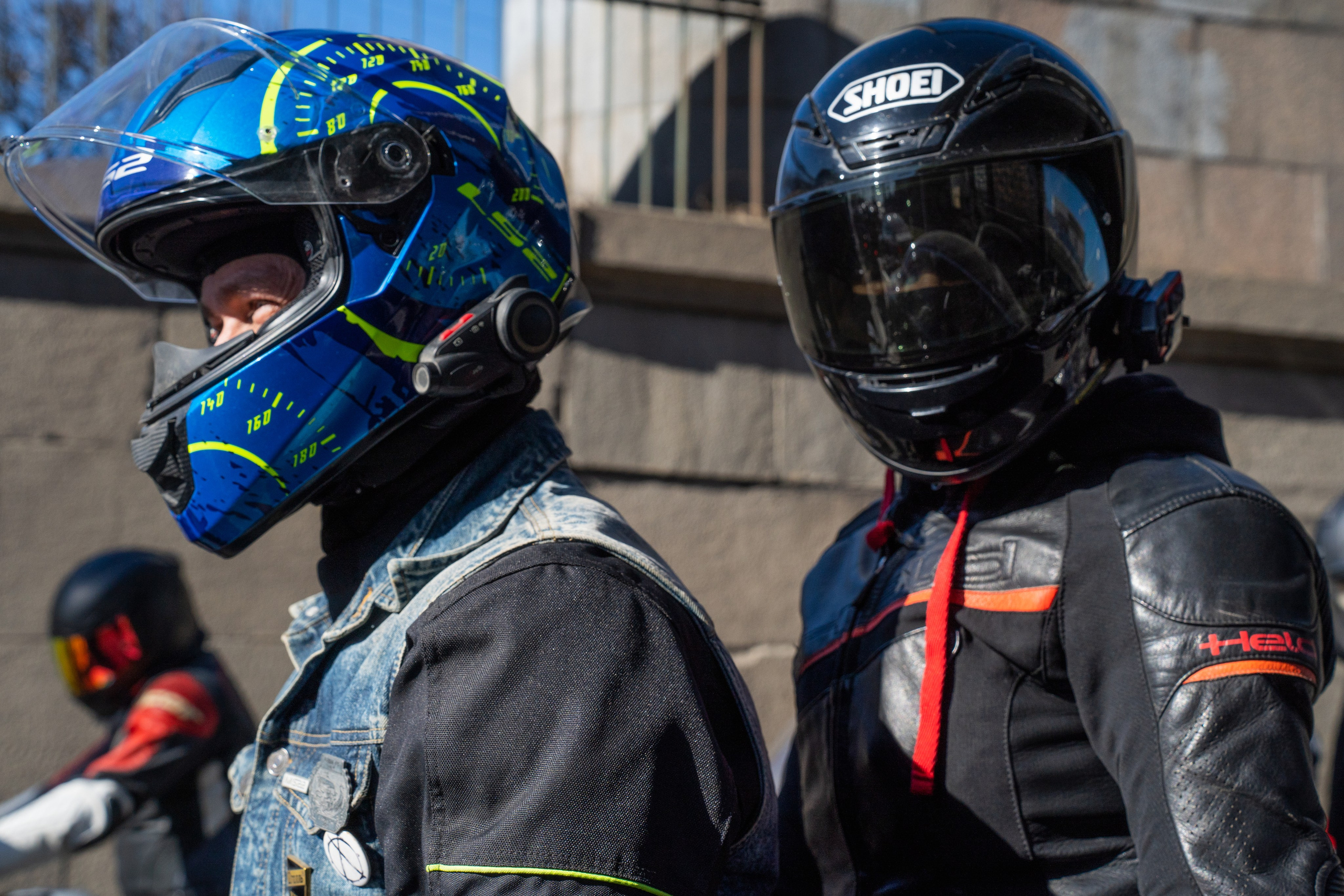 Весенний прохват мотоклуба Normans Riders MC. Концертный и репортажный фотограф в Санкт-Петербурге Слава Пахомов