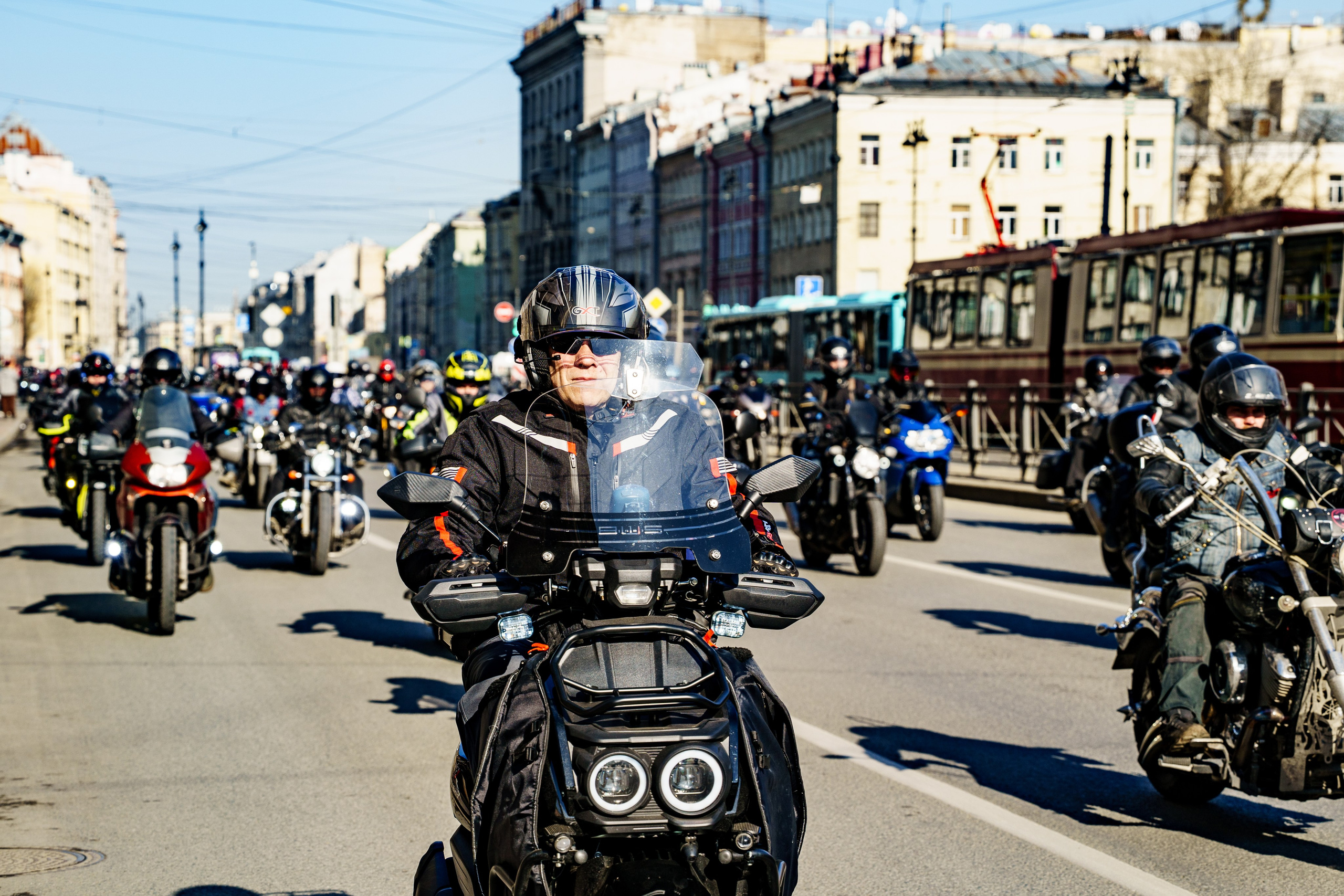 Прохват мотоклуба Norman Riders ч.1. Концертный и репортажный фотограф в Санкт-Петербурге Слава Пахомов