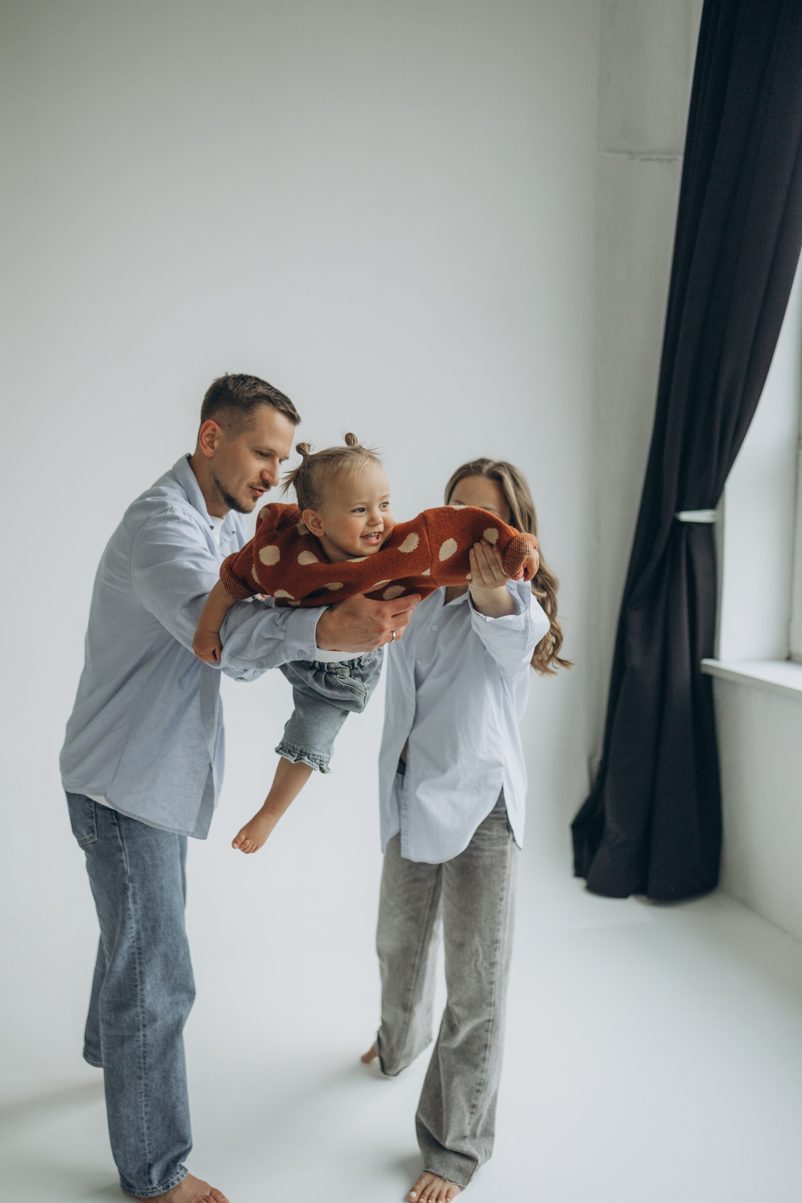 Анна, Сергей и София. Семейный фотограф в Москве Виктория Ястребинская