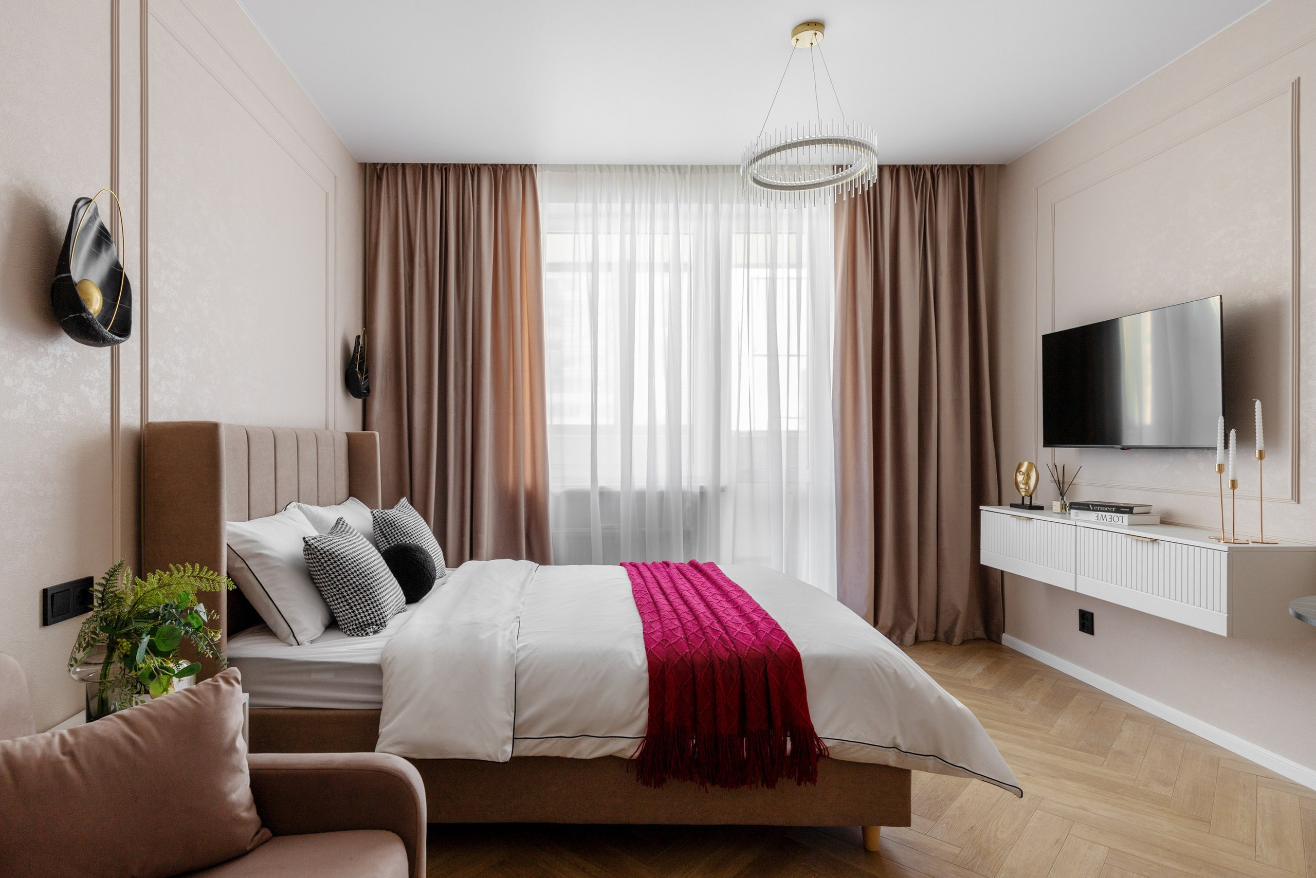 Съемка квартиры для аренды ЖК Флагман. Интерьерный фотограф в Санкт-Петербурге Екатерина Цыбулько