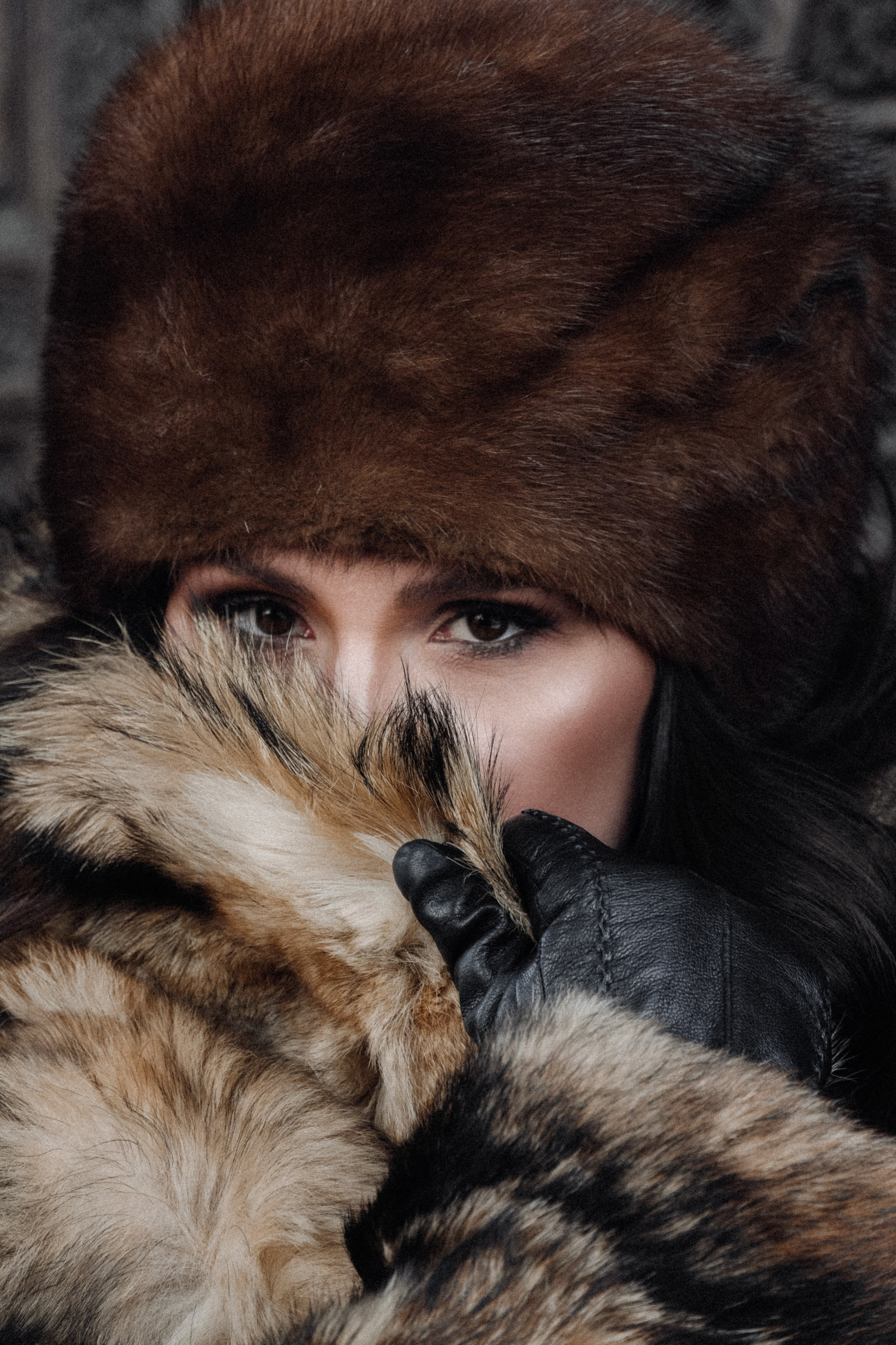 Фотосессия в шубе Ярославль 