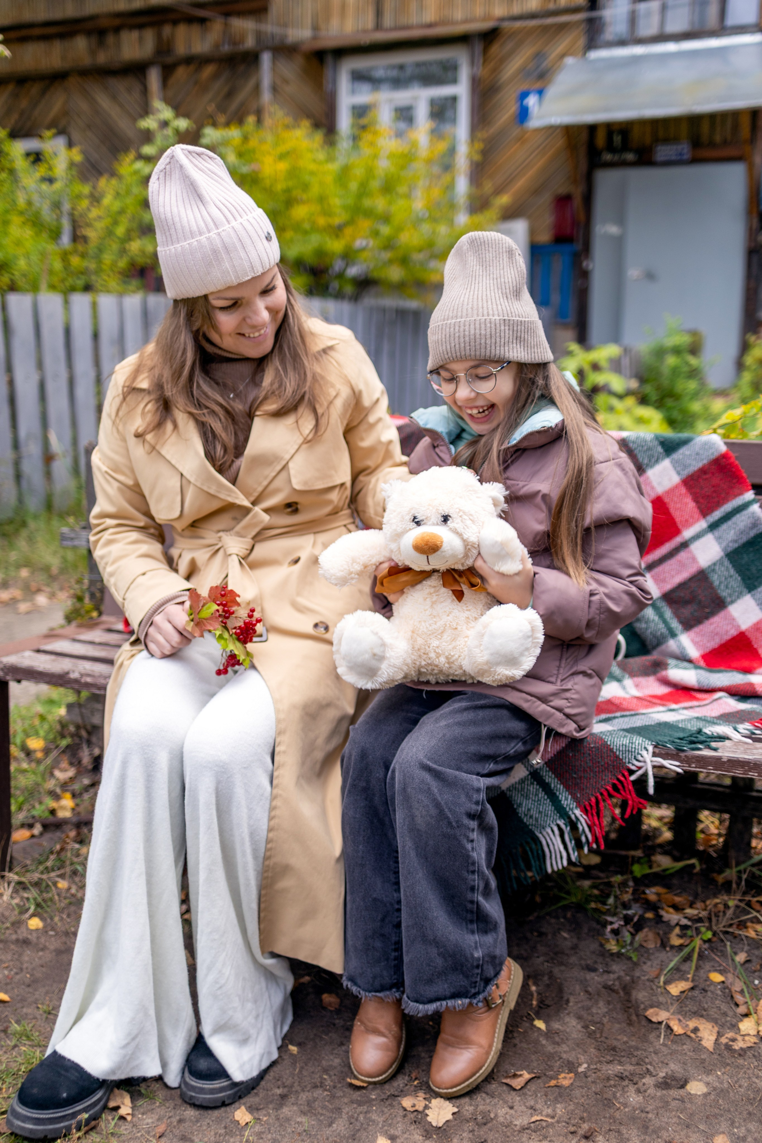 Пикник у дома. Осень. Семейный фотограф в Дзержинске Наталья Лаэтина