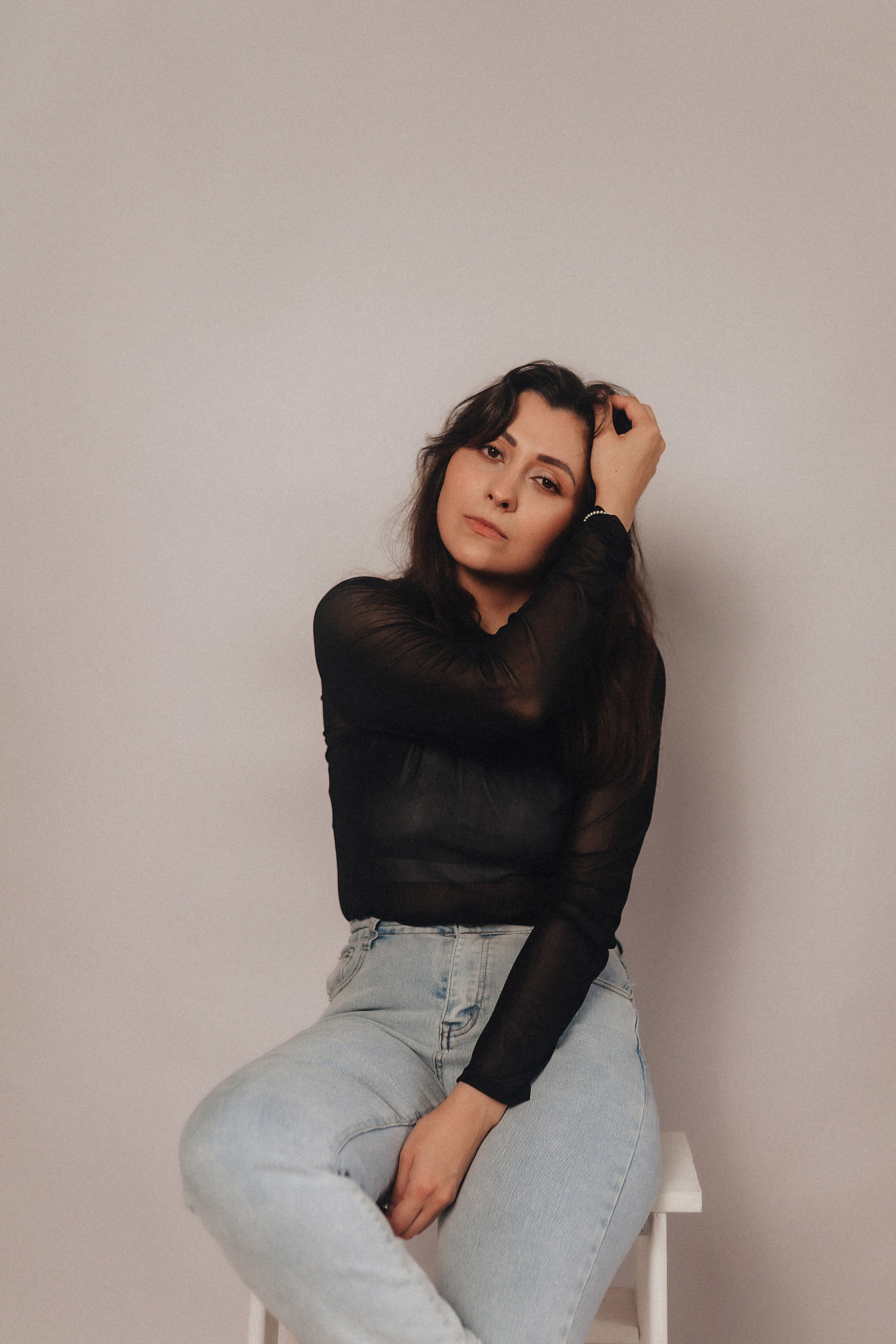 Алина | Съемка в студии Градиент. Фотограф Карина Шмулёва. Воронеж и область