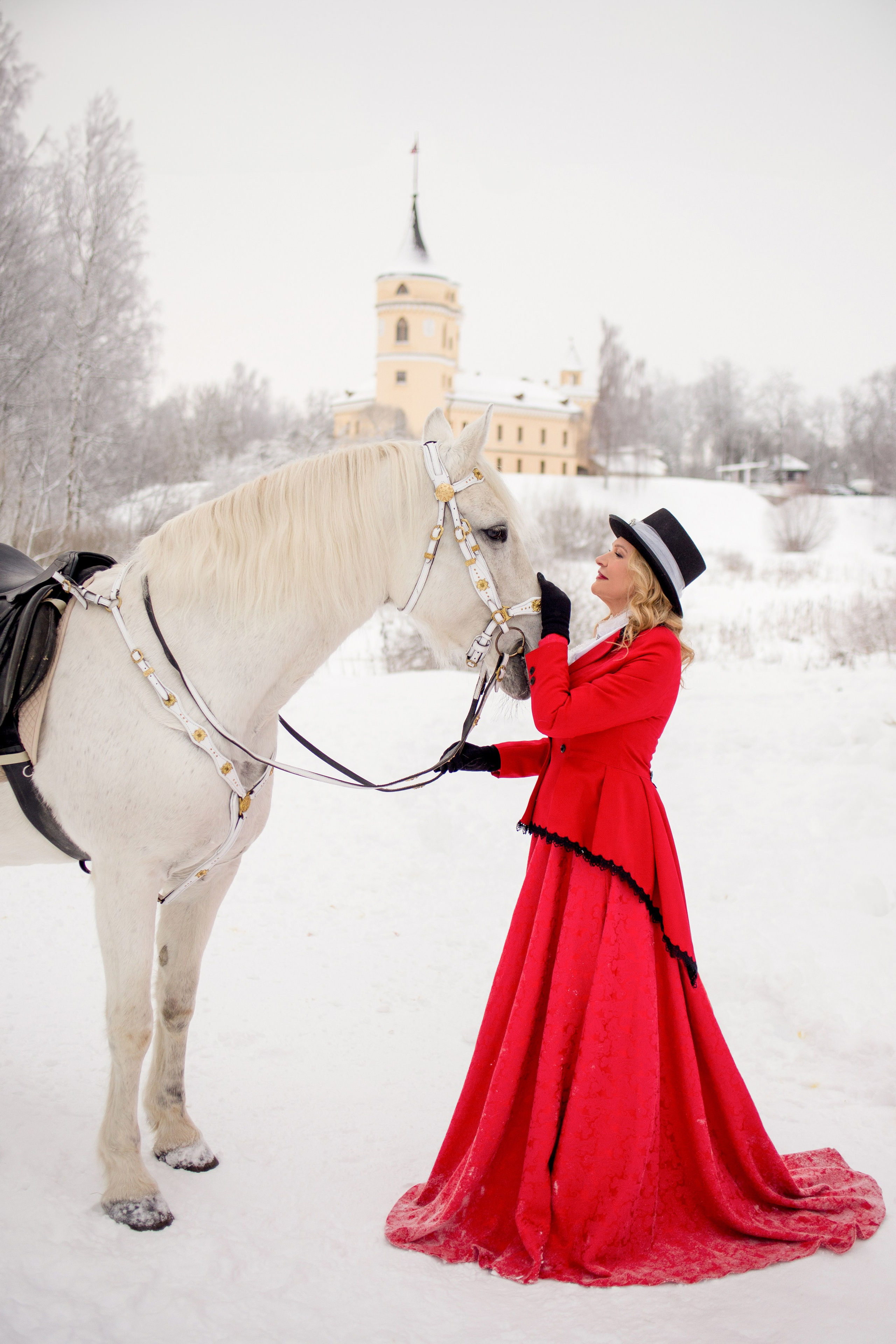 Зимняя фотосессия у замка БИП