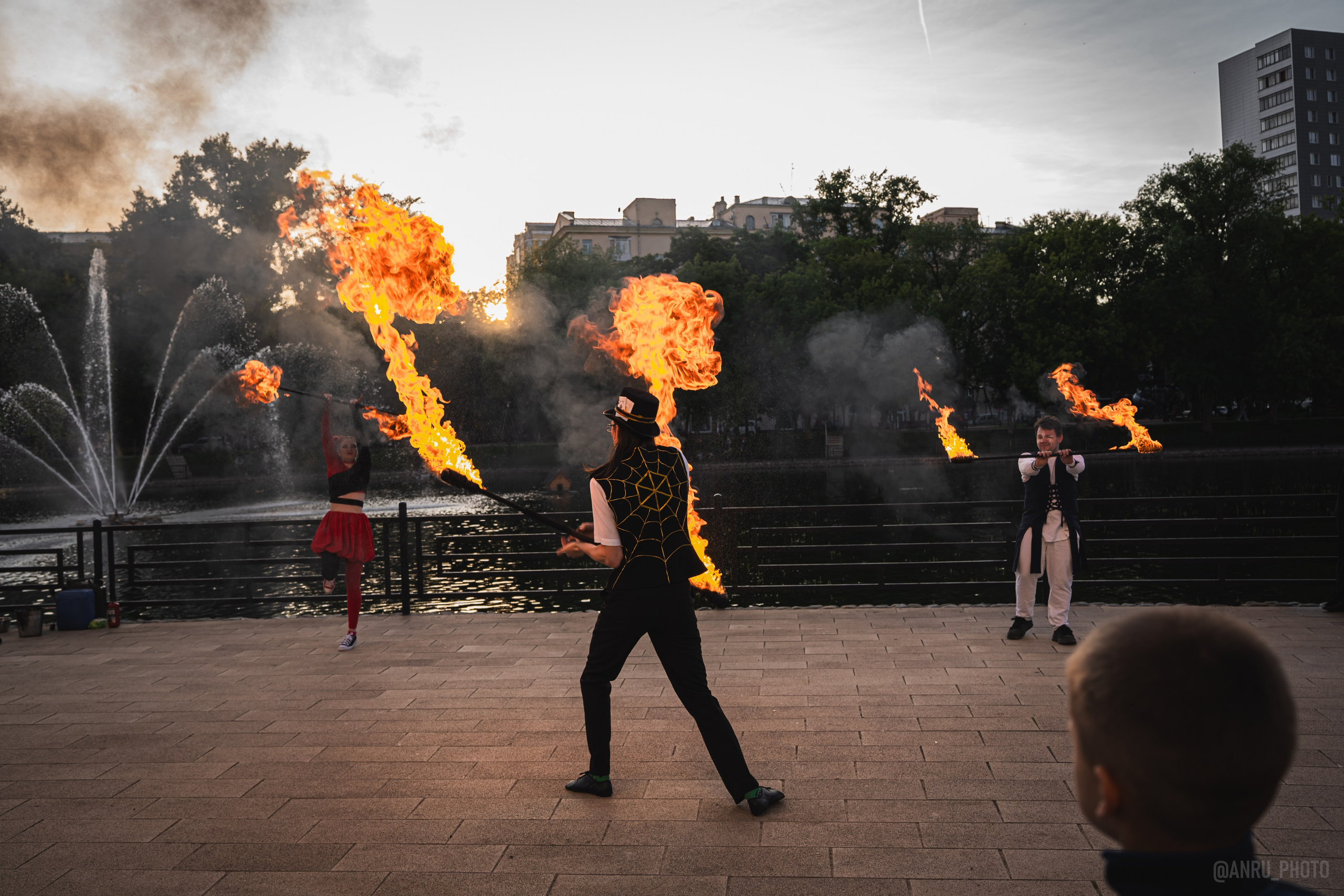 «FIRE FAMILY» Фаершоу. Репортажный фотограф Анастасия Рубцова