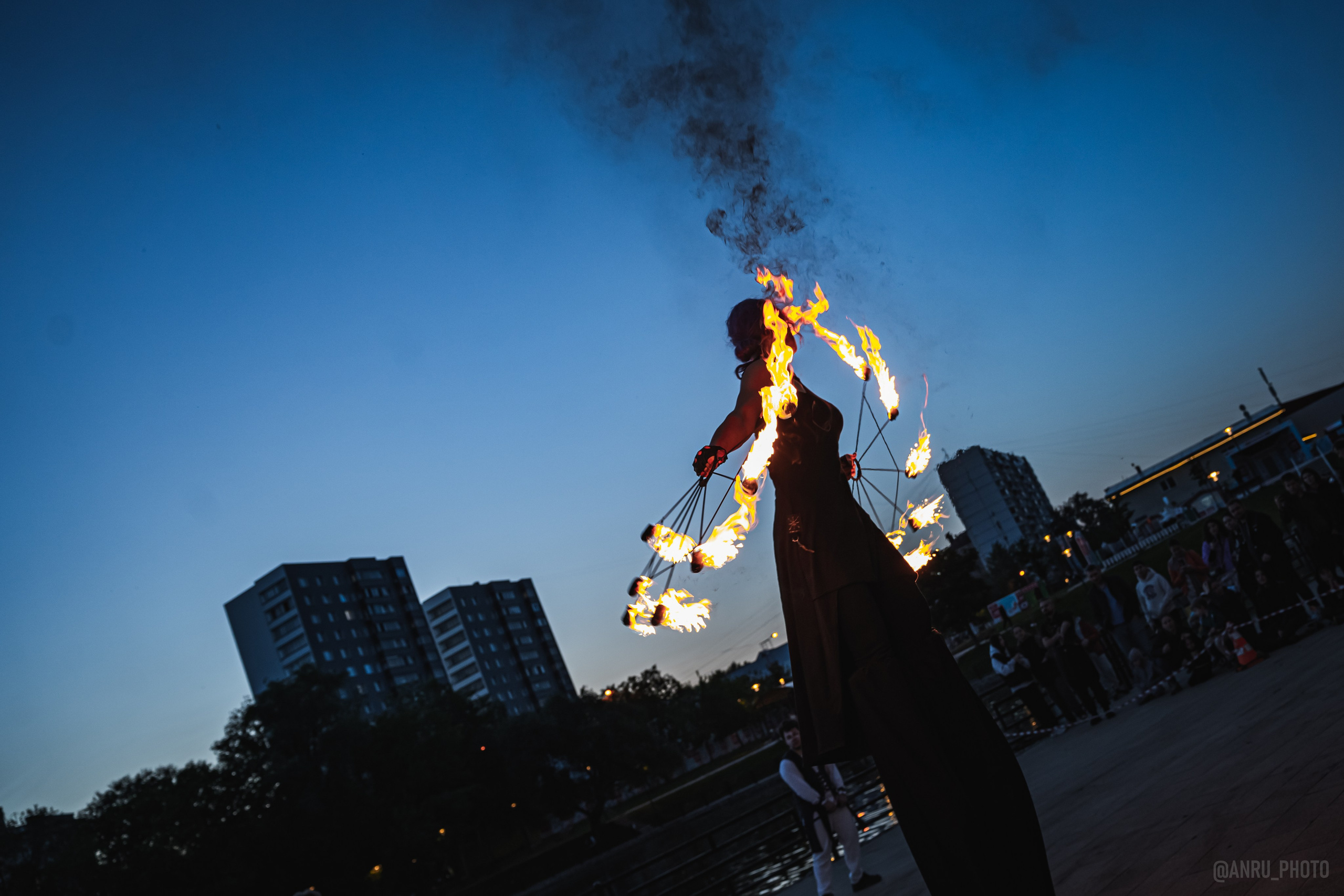 «FIRE FAMILY» Фаершоу. Репортажный фотограф Анастасия Рубцова