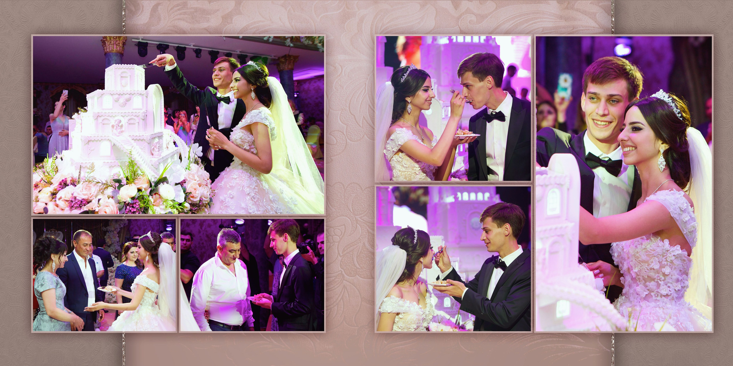 Свадебная фотокнига. Фотограф Кирсанова Наталия. Фотохудожник Наталия Кирсанова