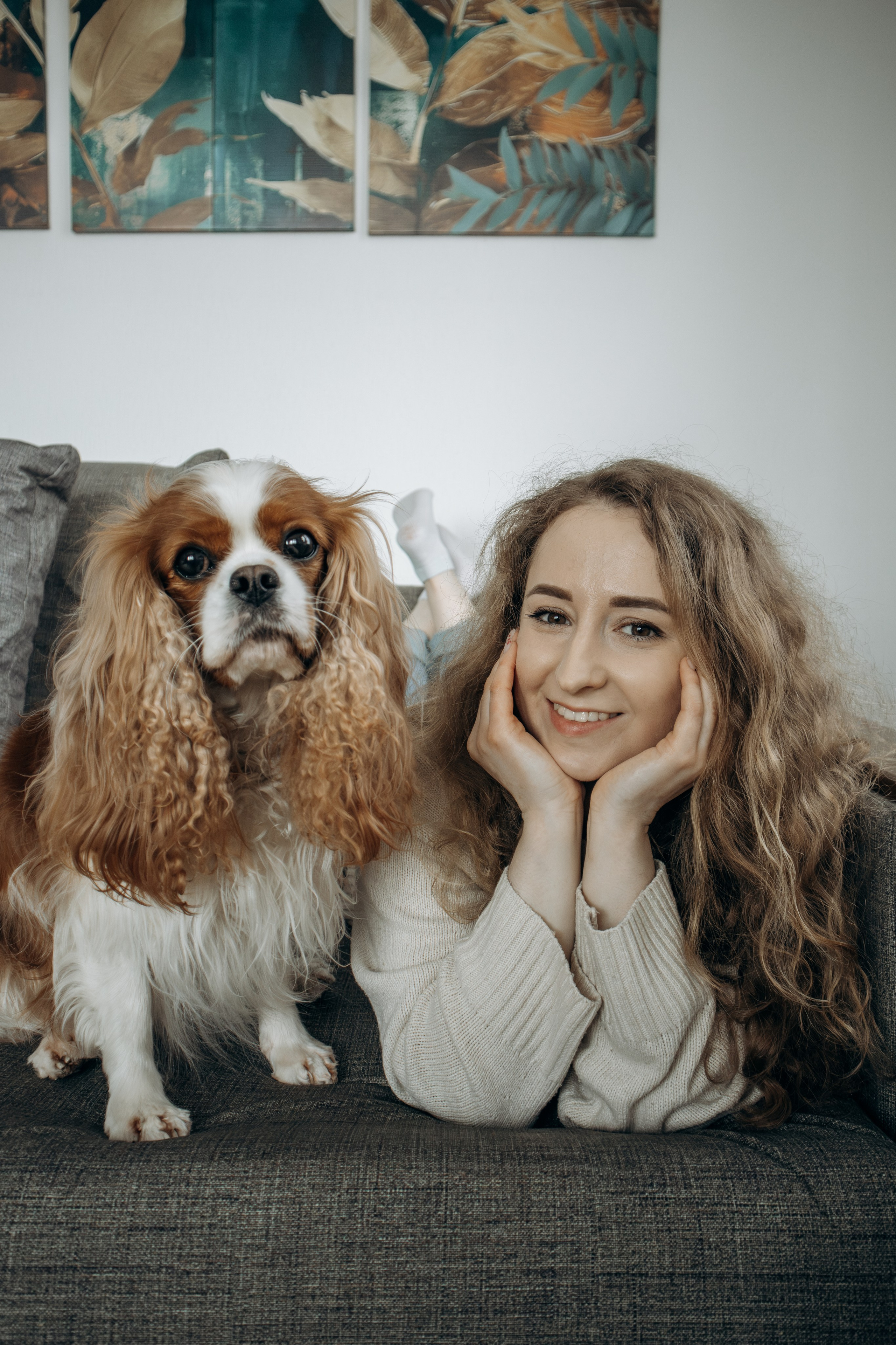 Надя и Лали. Фотограф-анималист в Санкт-Петербурге