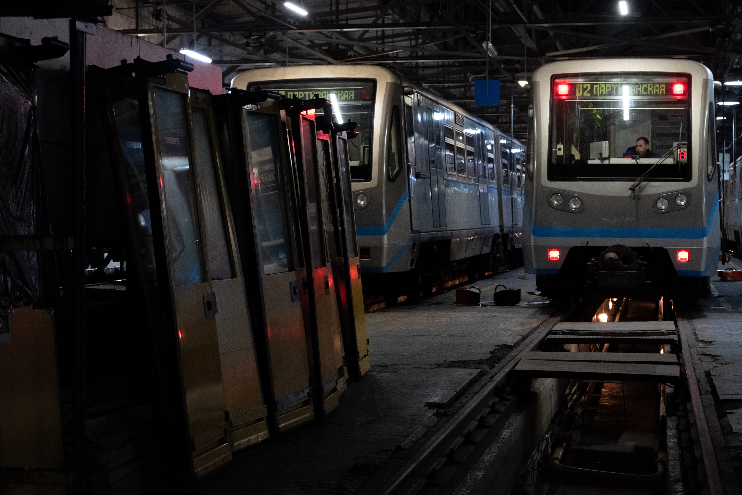 Московский Транспорт, электродепо. Репортажный фотограф в Москве Андрей Федоров