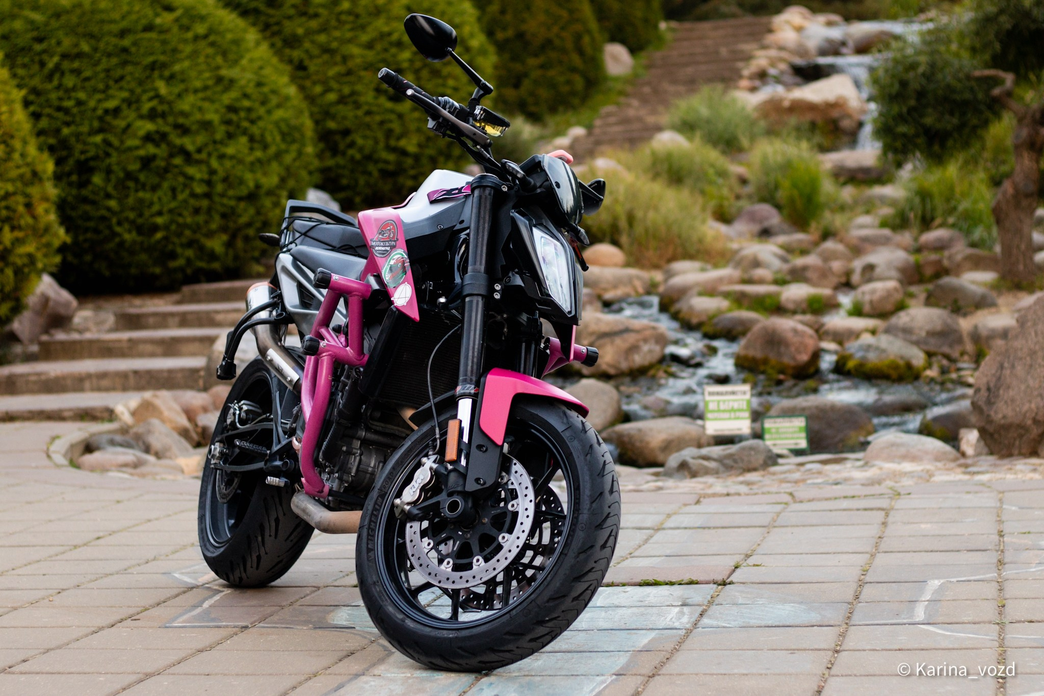 Летний фотосет для участников сообщества «ZelRiders». Репортажный фотограф в Москве и Зеленограде Karina-vozd