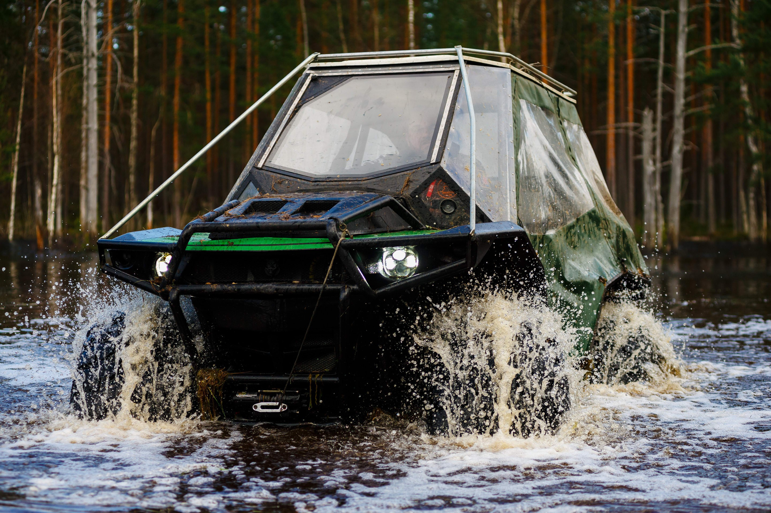 Ленинград-трофи 2024 — Вездеход Секач промо. Фотограф Алексей Алексеев