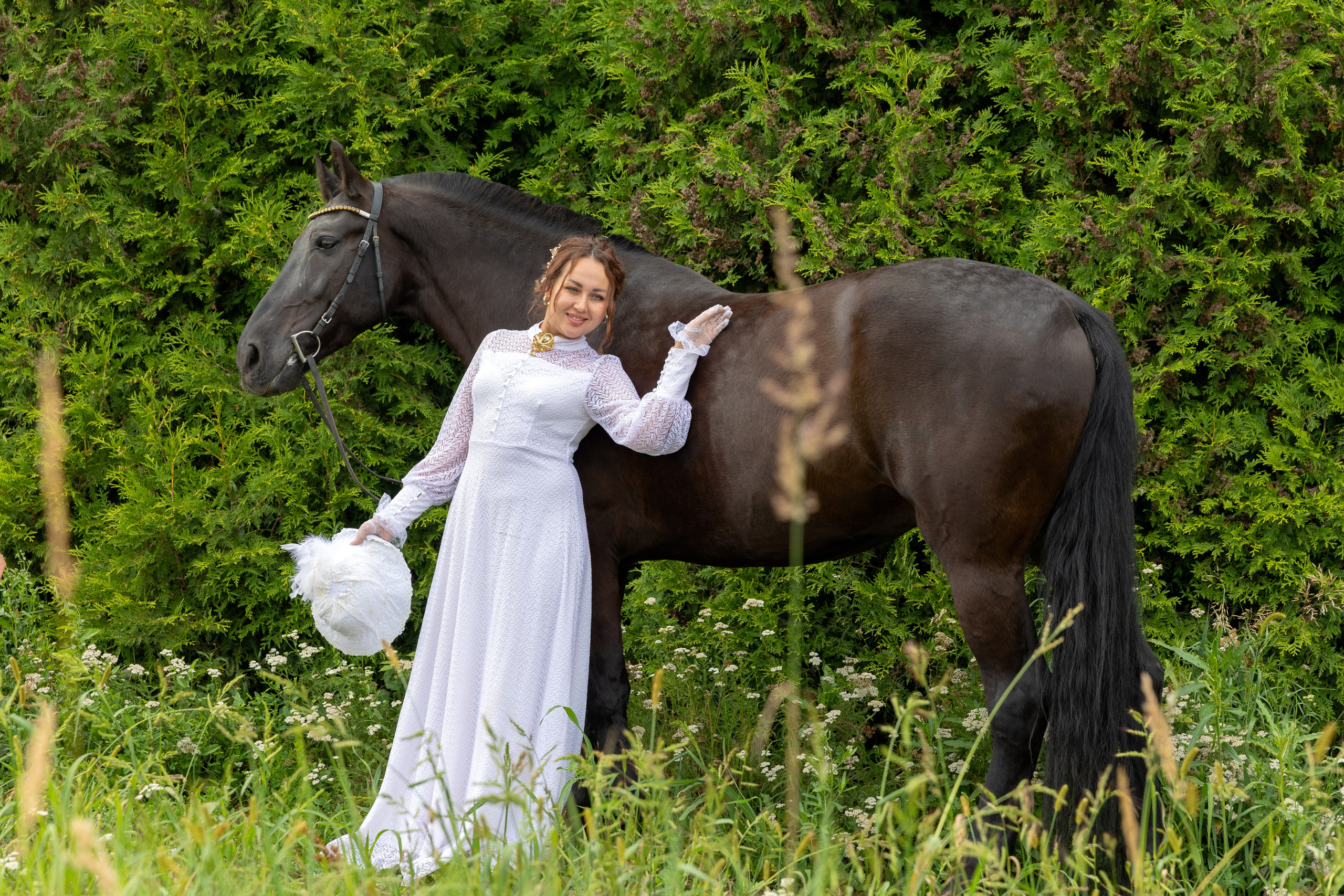 Фотосессия в конно-спортивном клубе «Взлет»