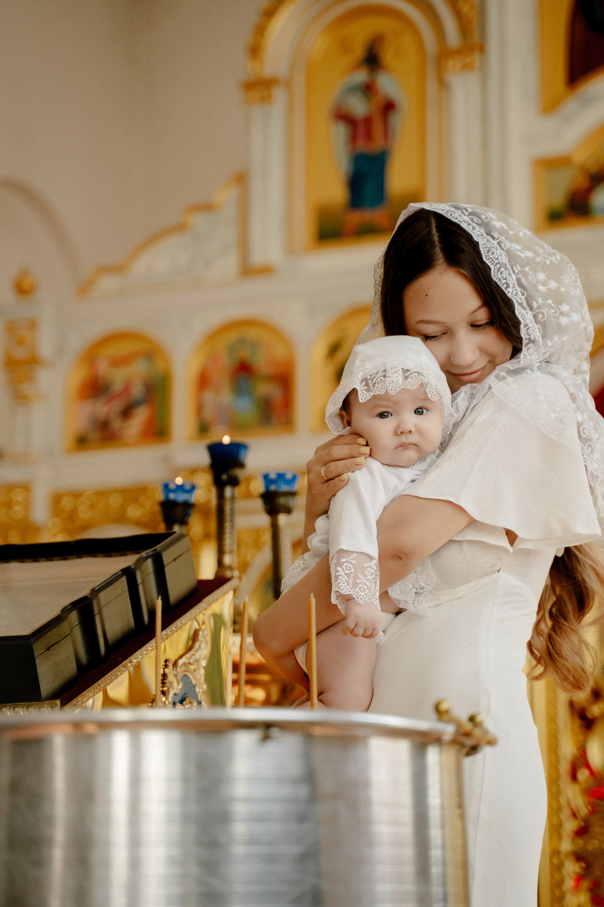 Крещение малышки. Фотограф в городе Бирск Самойлова Екатерина