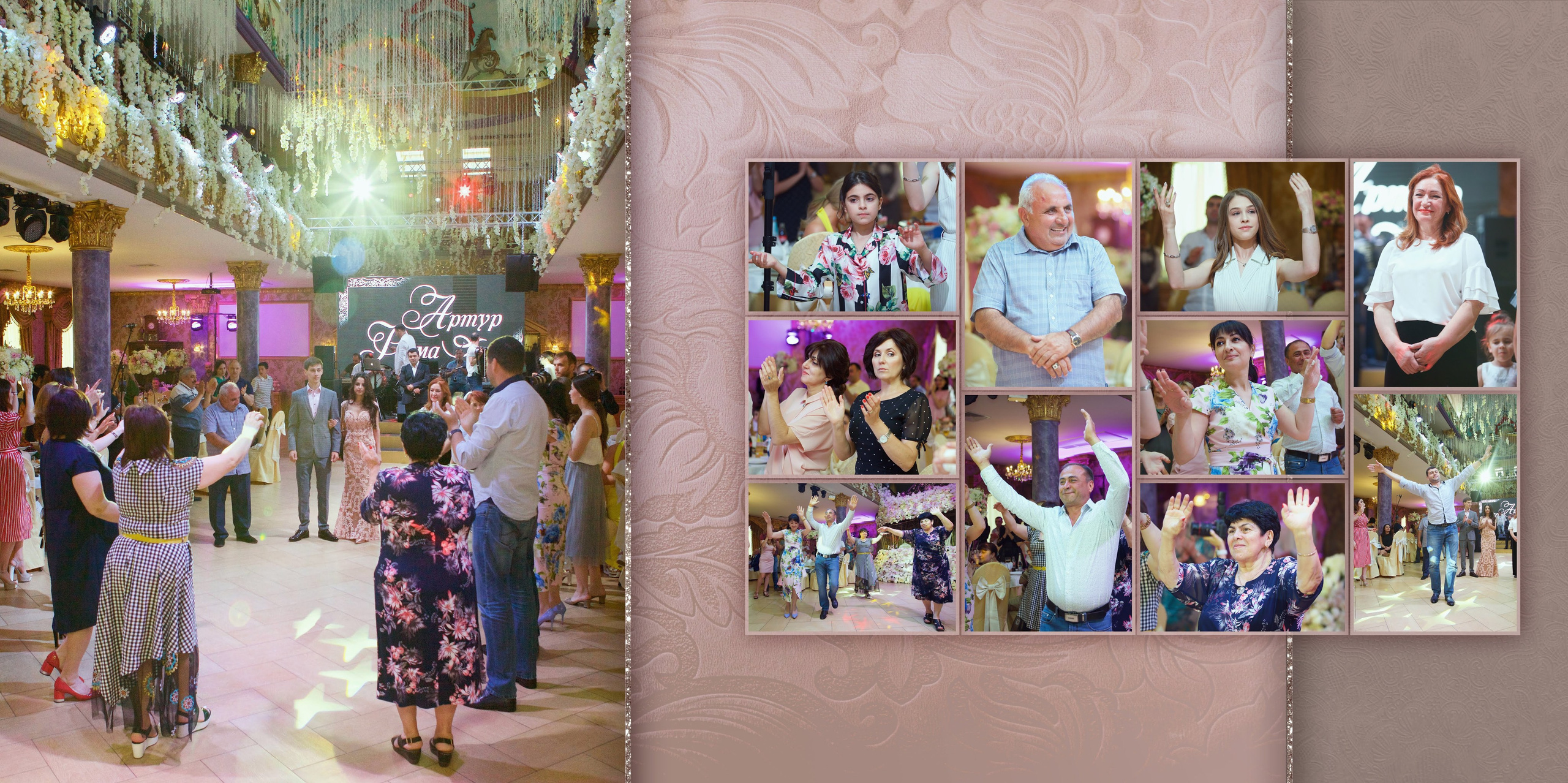 Свадебная фотокнига. Фотограф Кирсанова Наталия. Фотохудожник Наталия Кирсанова