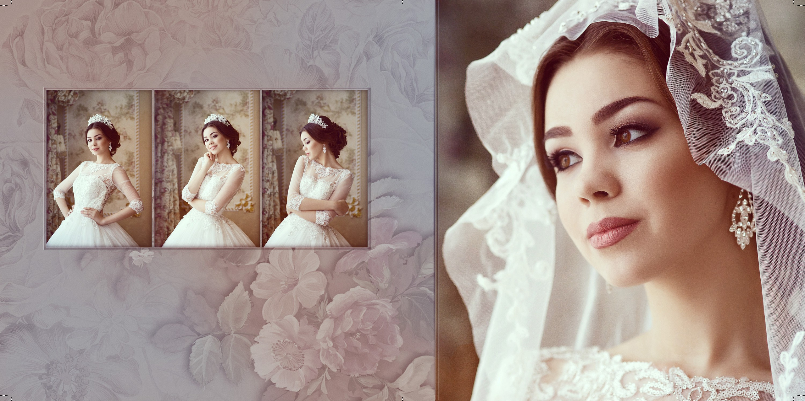 Свадебная фотокнига. Фотограф Кирсанова Наталия. Фотохудожник Наталия Кирсанова