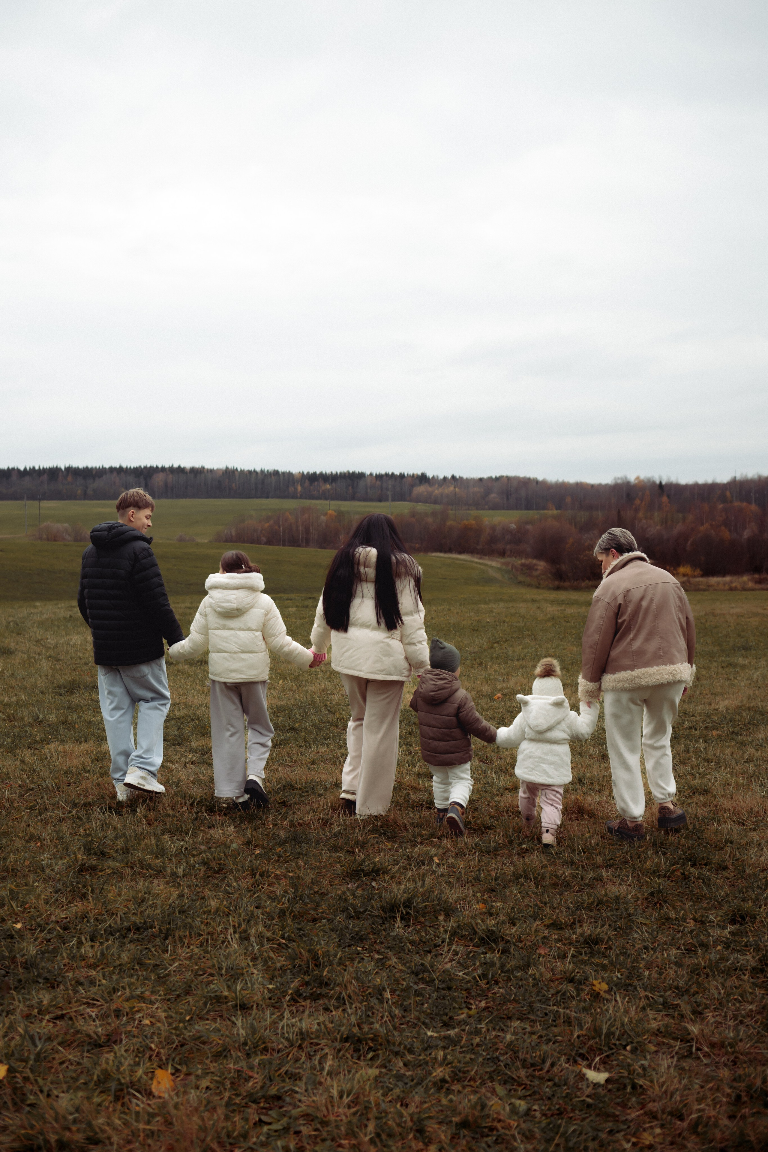 Осень, поле, дети. ФОТОГРАФ | Сыктывкар