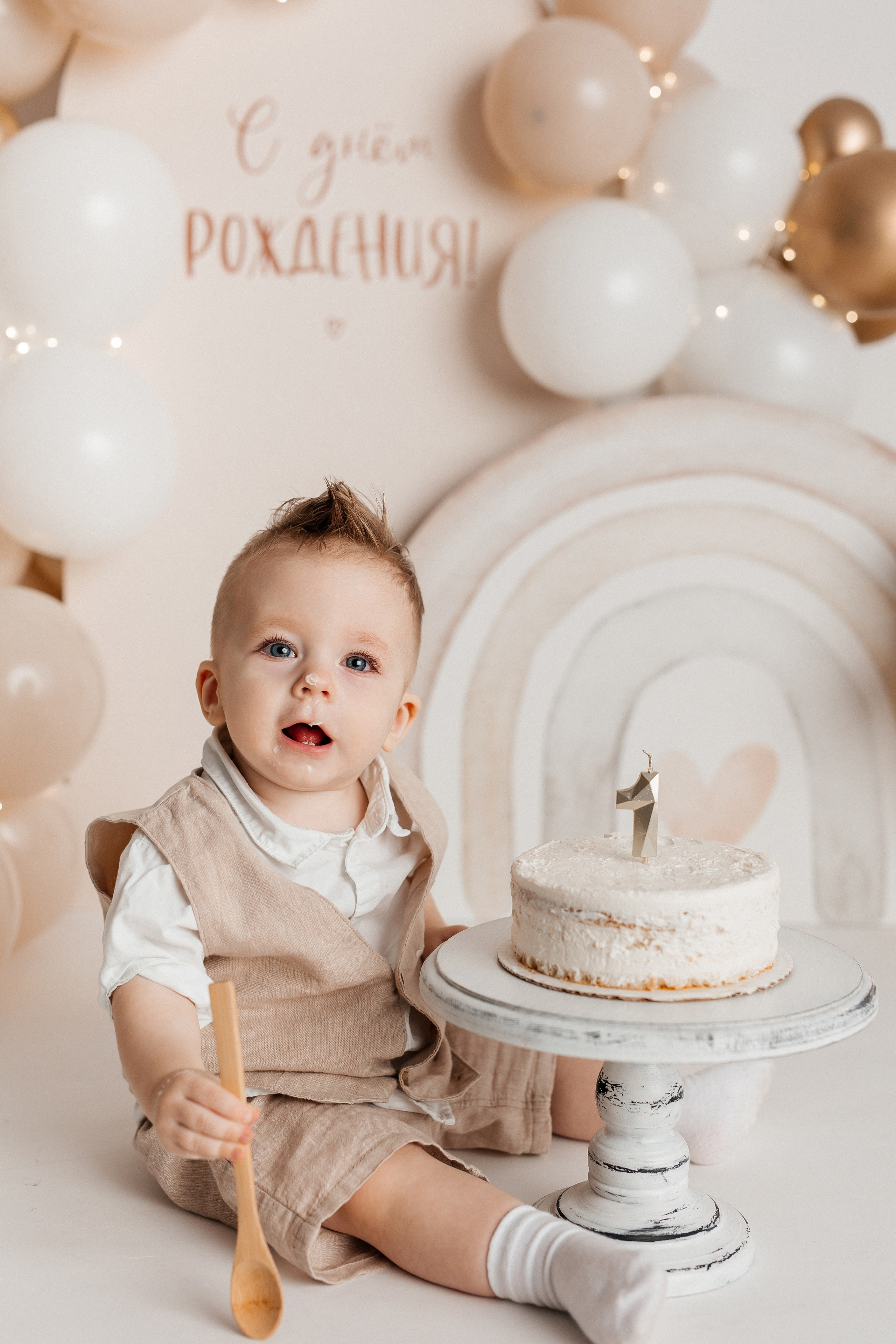 фотосессия первого годика в Краснодаре, детский фотограф 