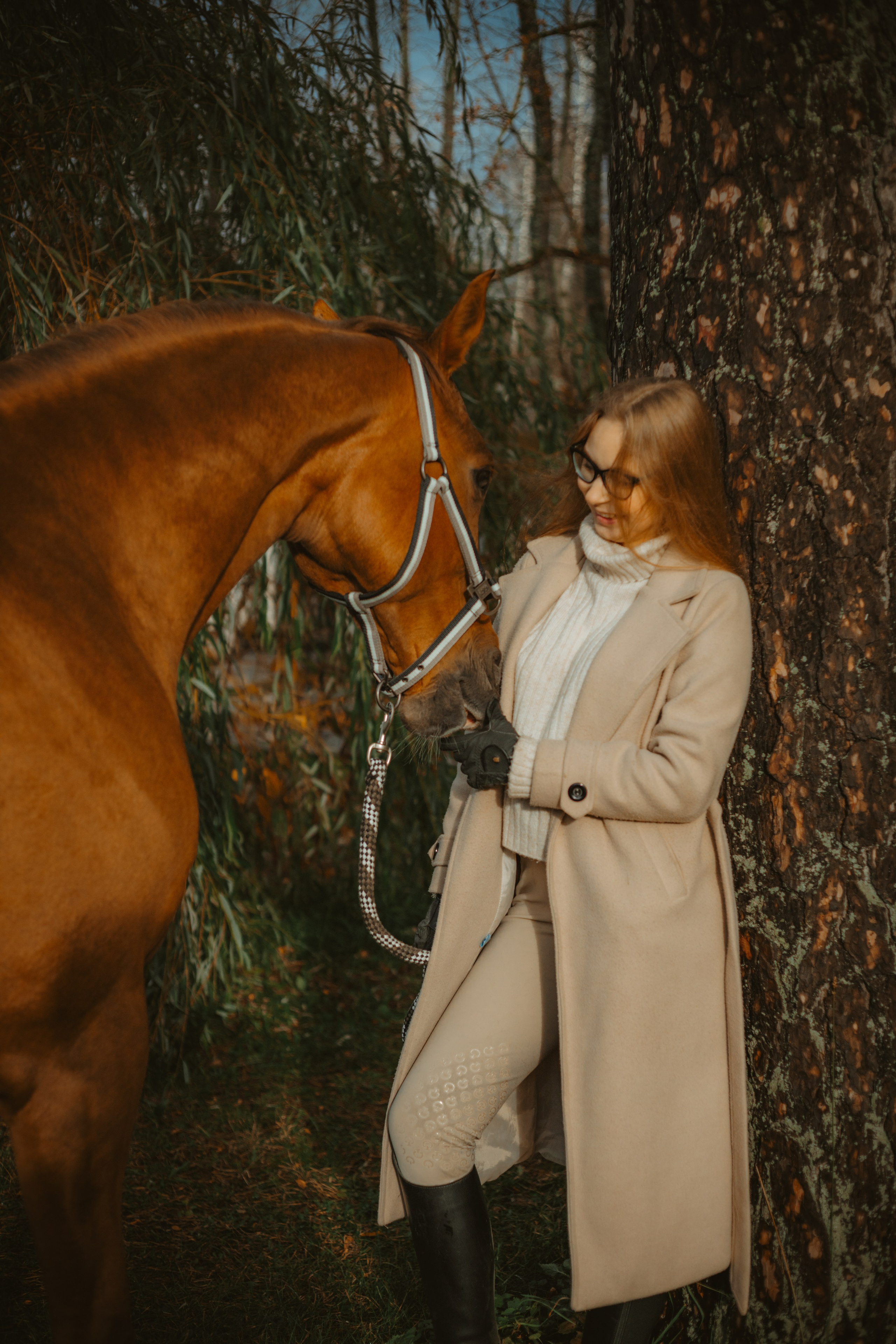 Фотосъемка Кристины в конном комплексе. Выпускные альбомы в Серпухове