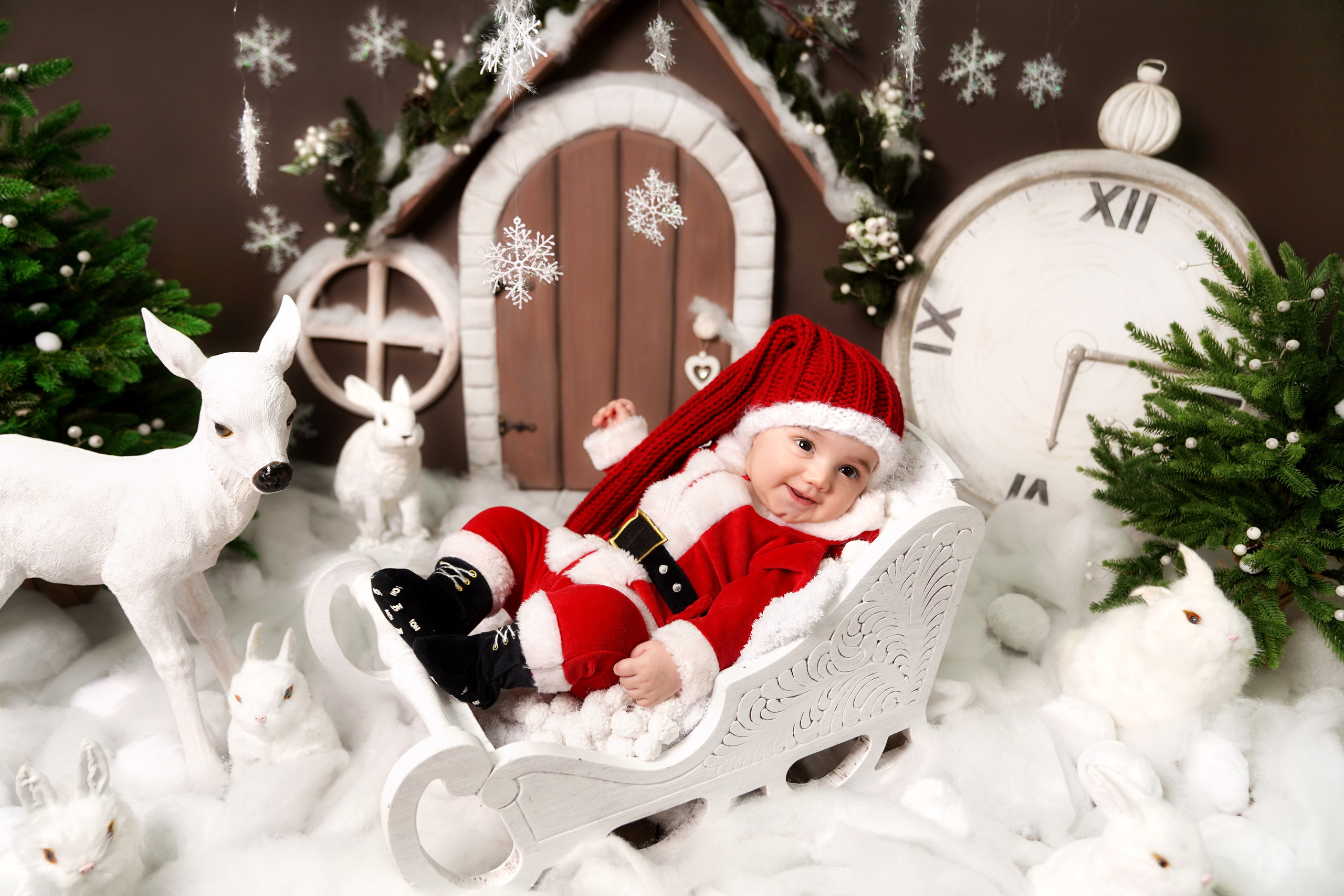 Фотопроект НОВОГОДНИЙ. Фотограф новорожденных, детей до года и беременных в Симферополе