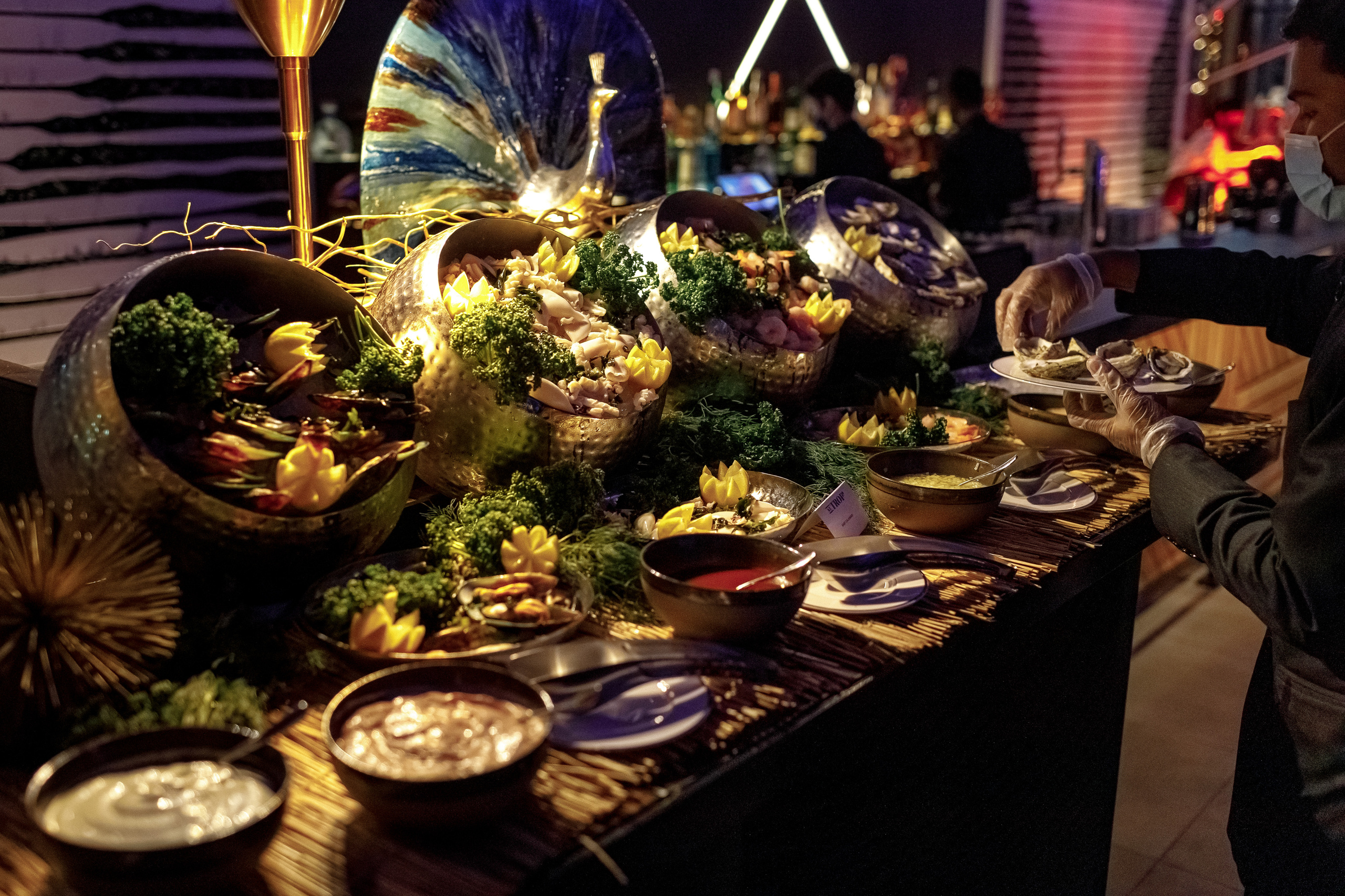 Ужин в st.TROP. Портретный фотограф в Санкт-Петербурге Саша Гореликова