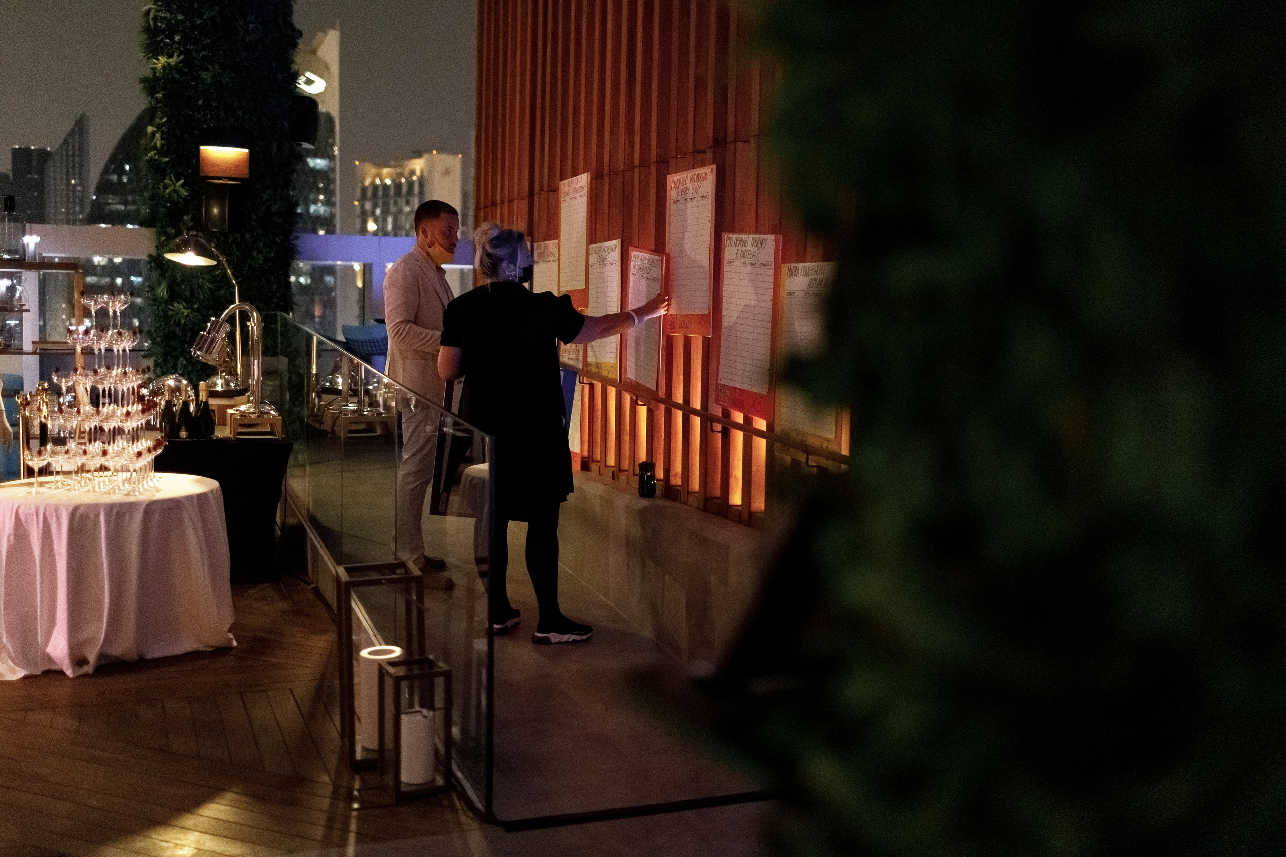 Ужин в st.TROP. Портретный фотограф в Санкт-Петербурге Саша Гореликова