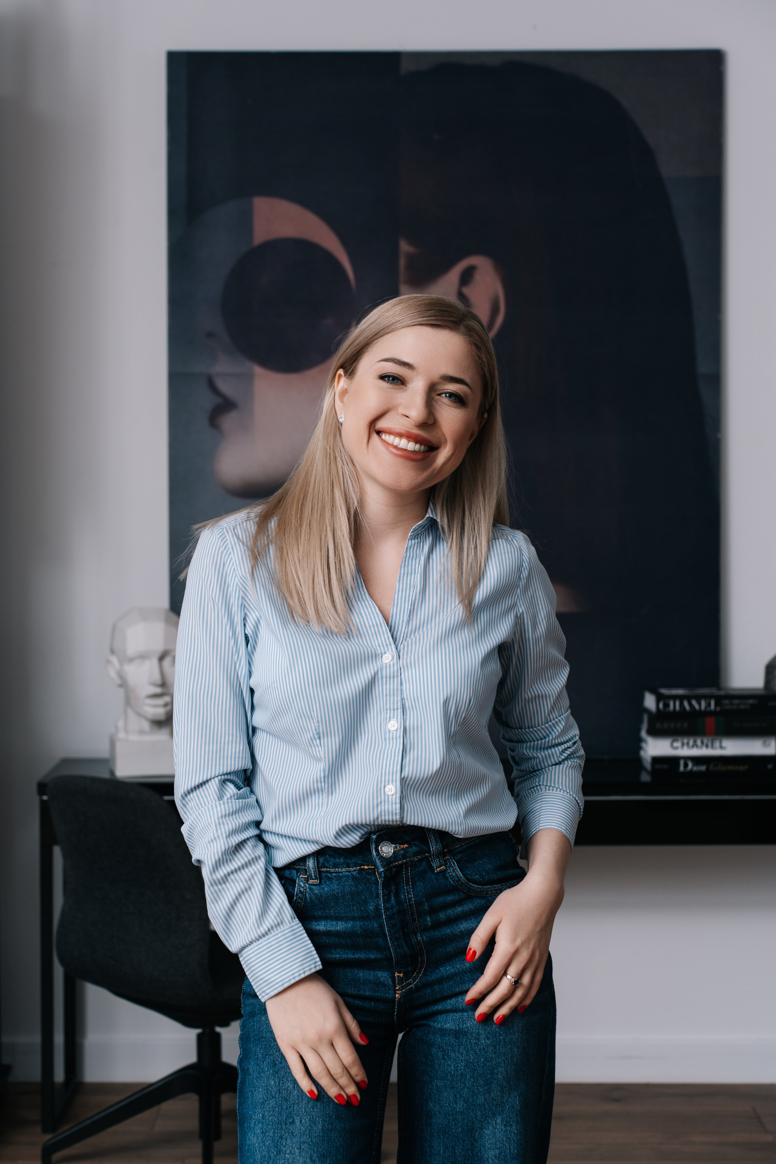 Бизнес фотосессия для сотрудников в фотостудии