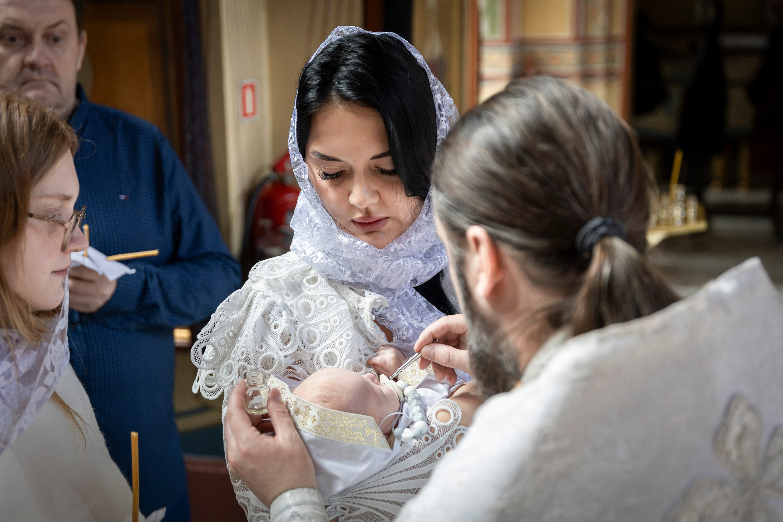 Крещение Андрея. ТОП Фотограф на Крещение и Венчание Железногорск Алексей Мещеряков
