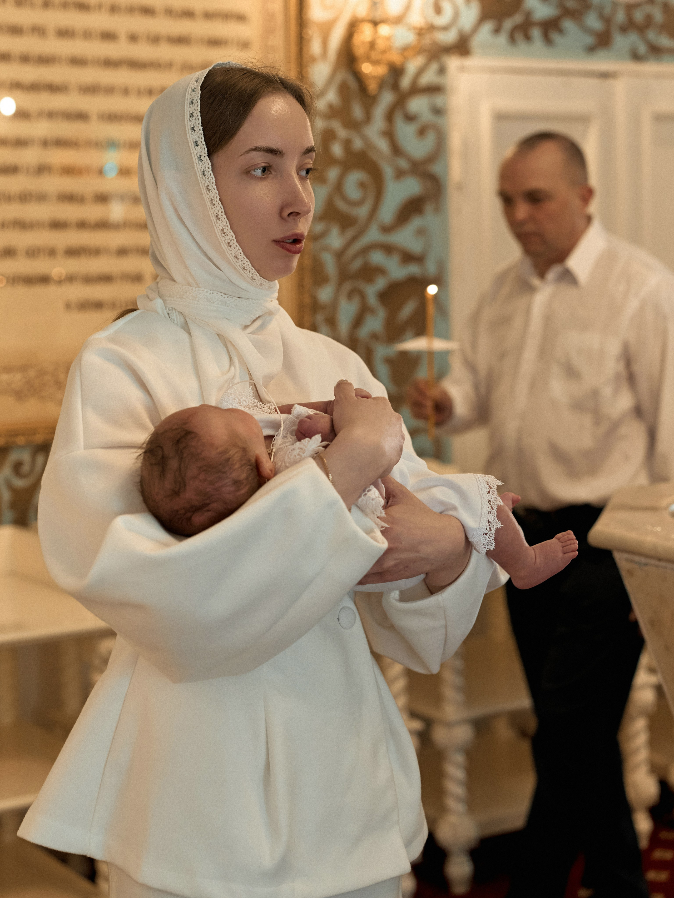 Таинство крещения Есении. Фотограф в Москве — Марина Цветкова
