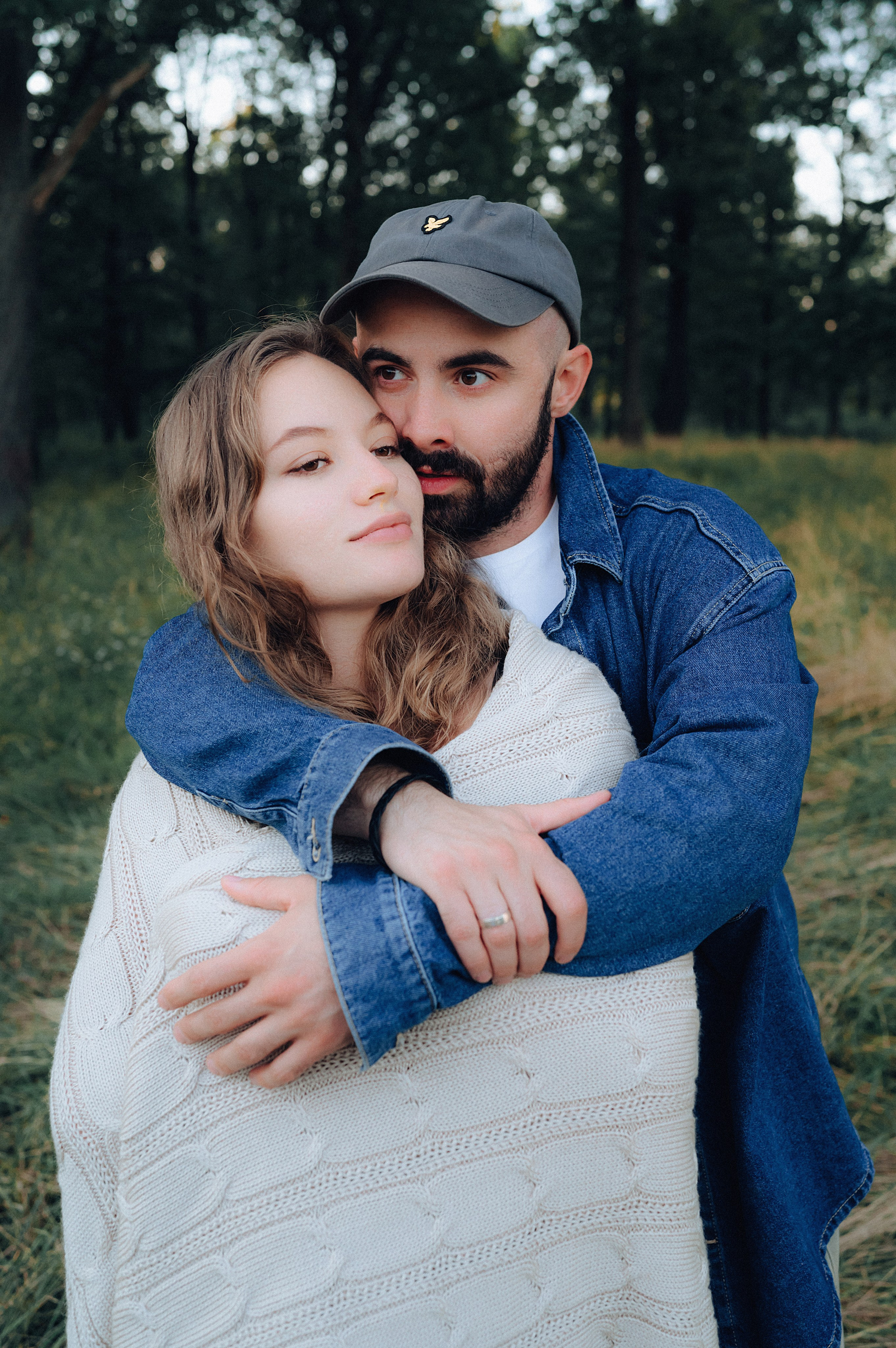 Лес.закат.Вика и Денис. Детский и семейный фотограф Катерина Мишина