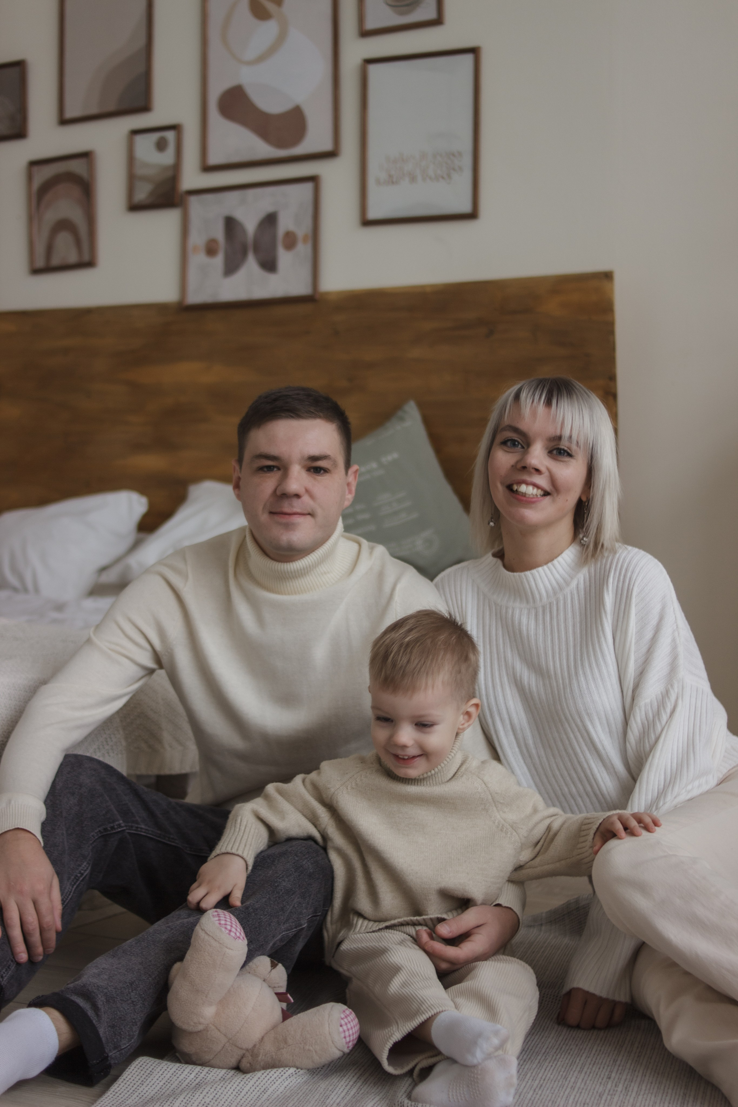 Вера, Саша, сынок Тимофей. Ксения Шакирова. Фотограф в Воронеже