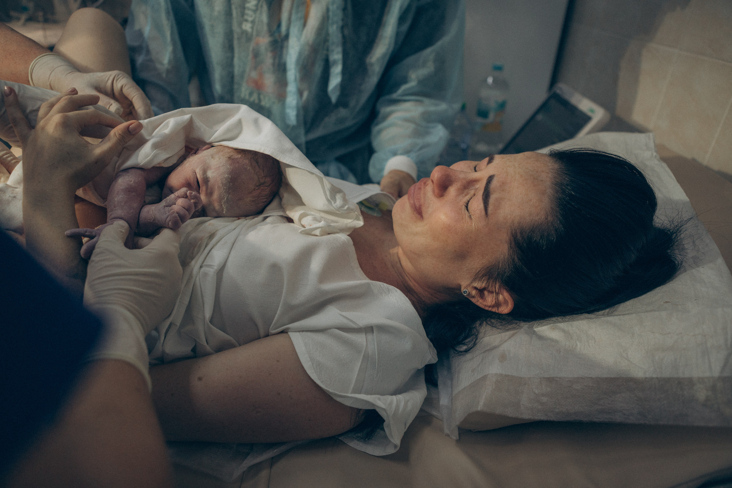 Рождение Варвары. Семейный фотограф и фотограф на роды в Ростове-на-Дону Мухина Виктория