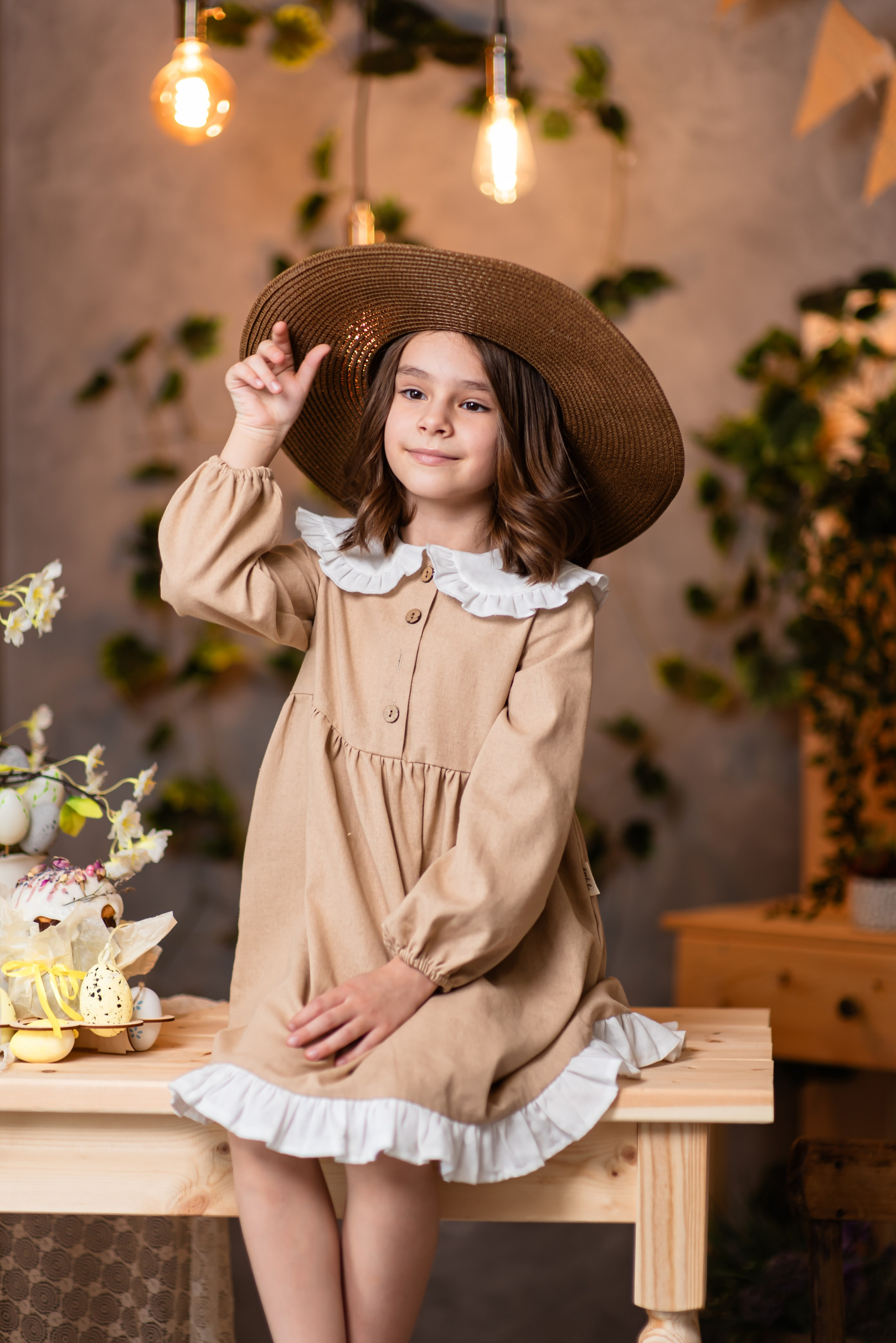 Детская фотосессия пасхальная к Пасхе в Иркутске