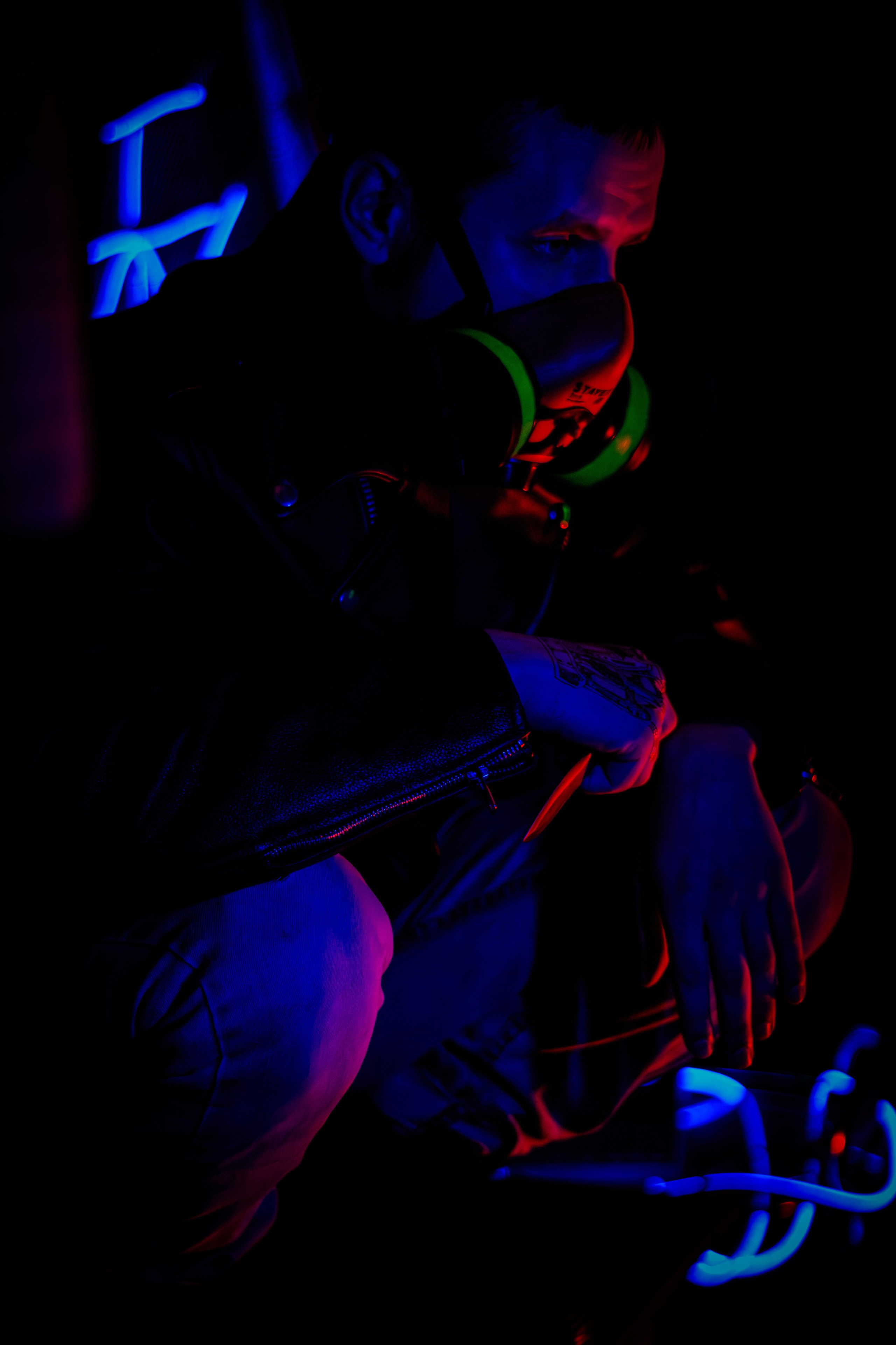 Фотосъёмка в стиле Киберпанк. Фотограф в Южно-Сахалинске Гусаков Евгений