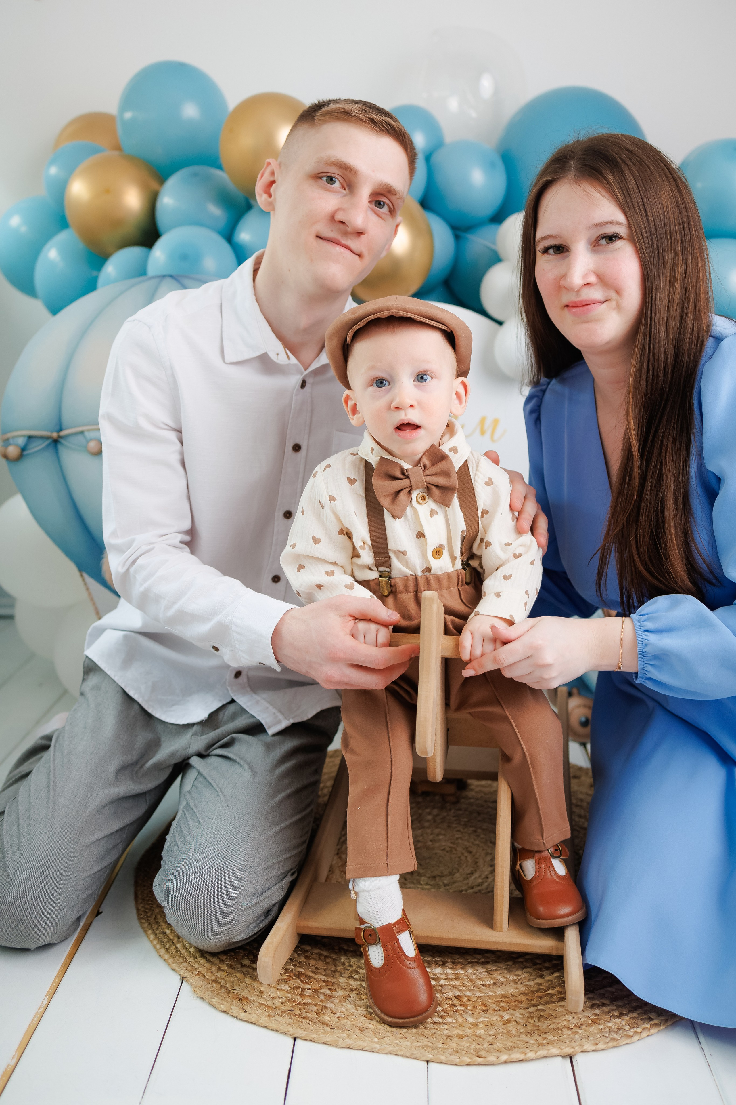 Артемке 1 годик. Фотограф новорожденный малышей Новосибирск
