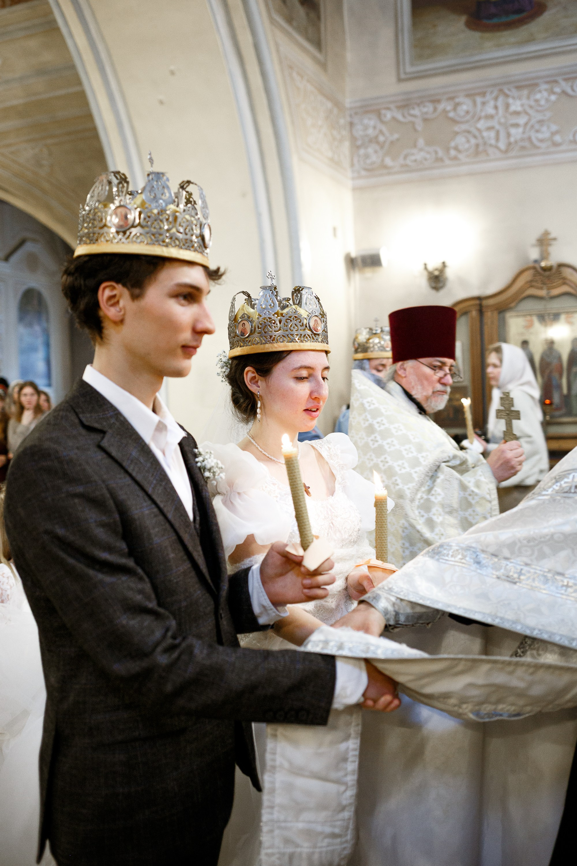 Венчание в храме Космы и Дамиана в Шубине