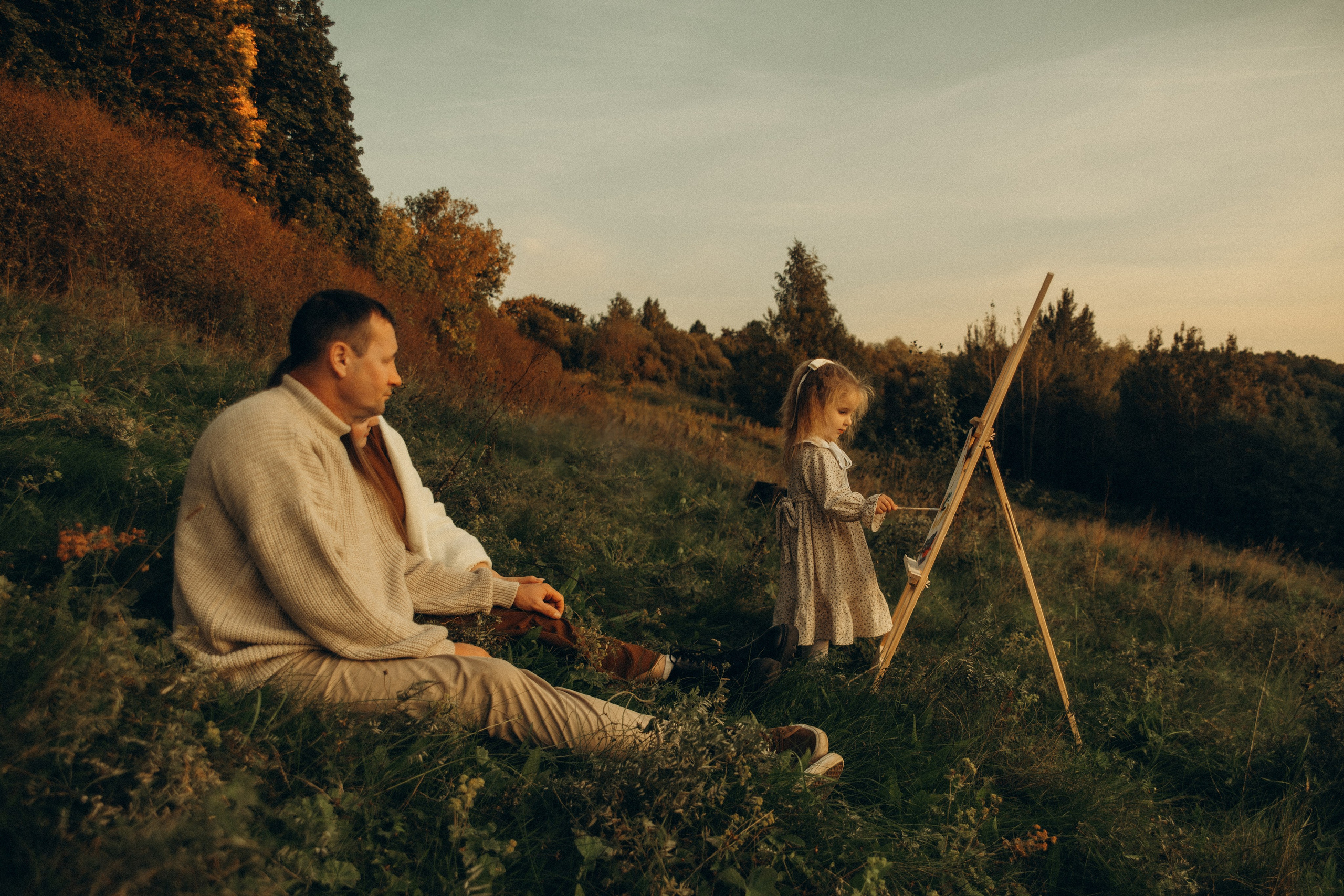 Художница. Гаврилова Настя семейный фотограф lifestyle в Москве