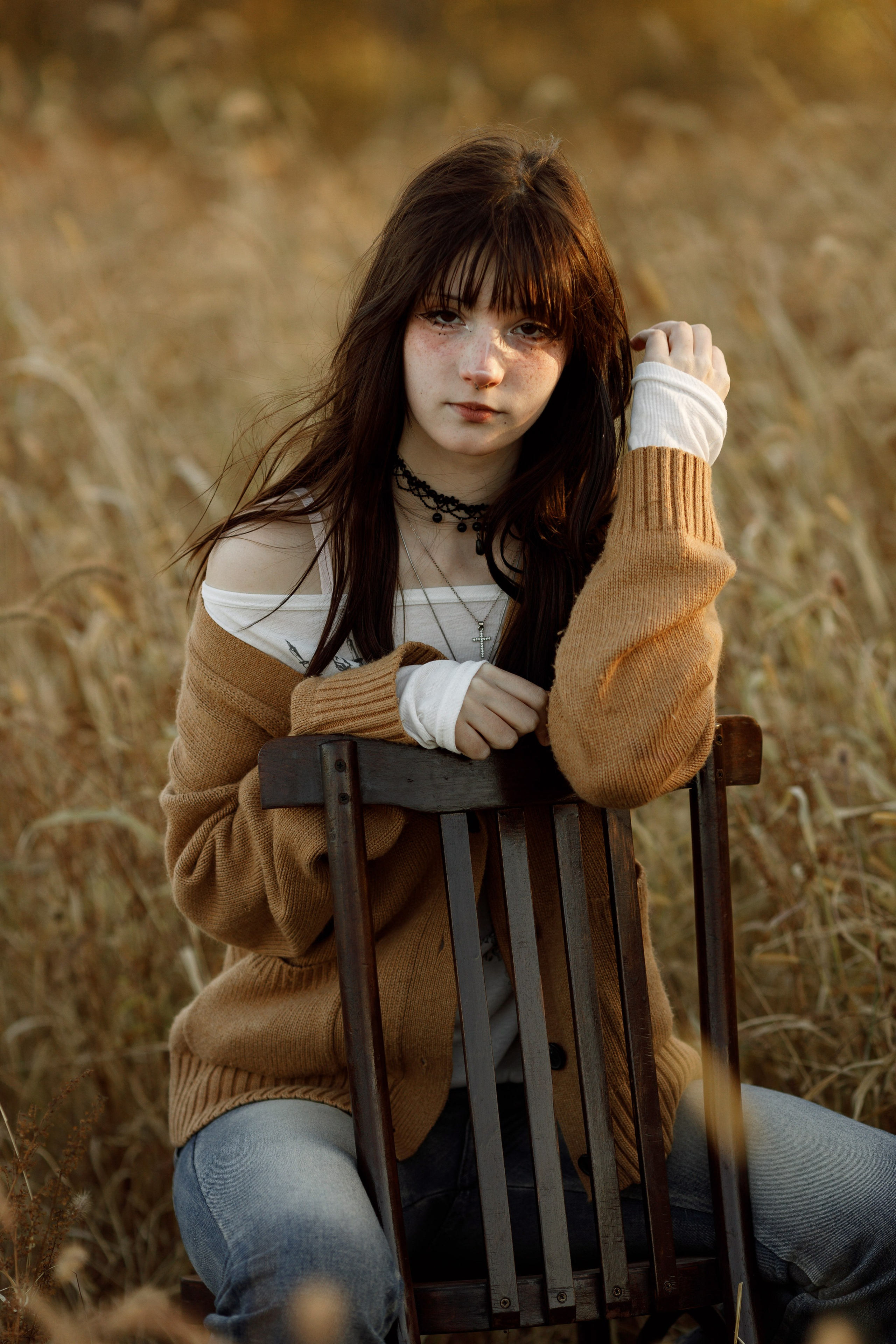 Осень 11 класс (съемка в поле). Photoalbum-vl.ru