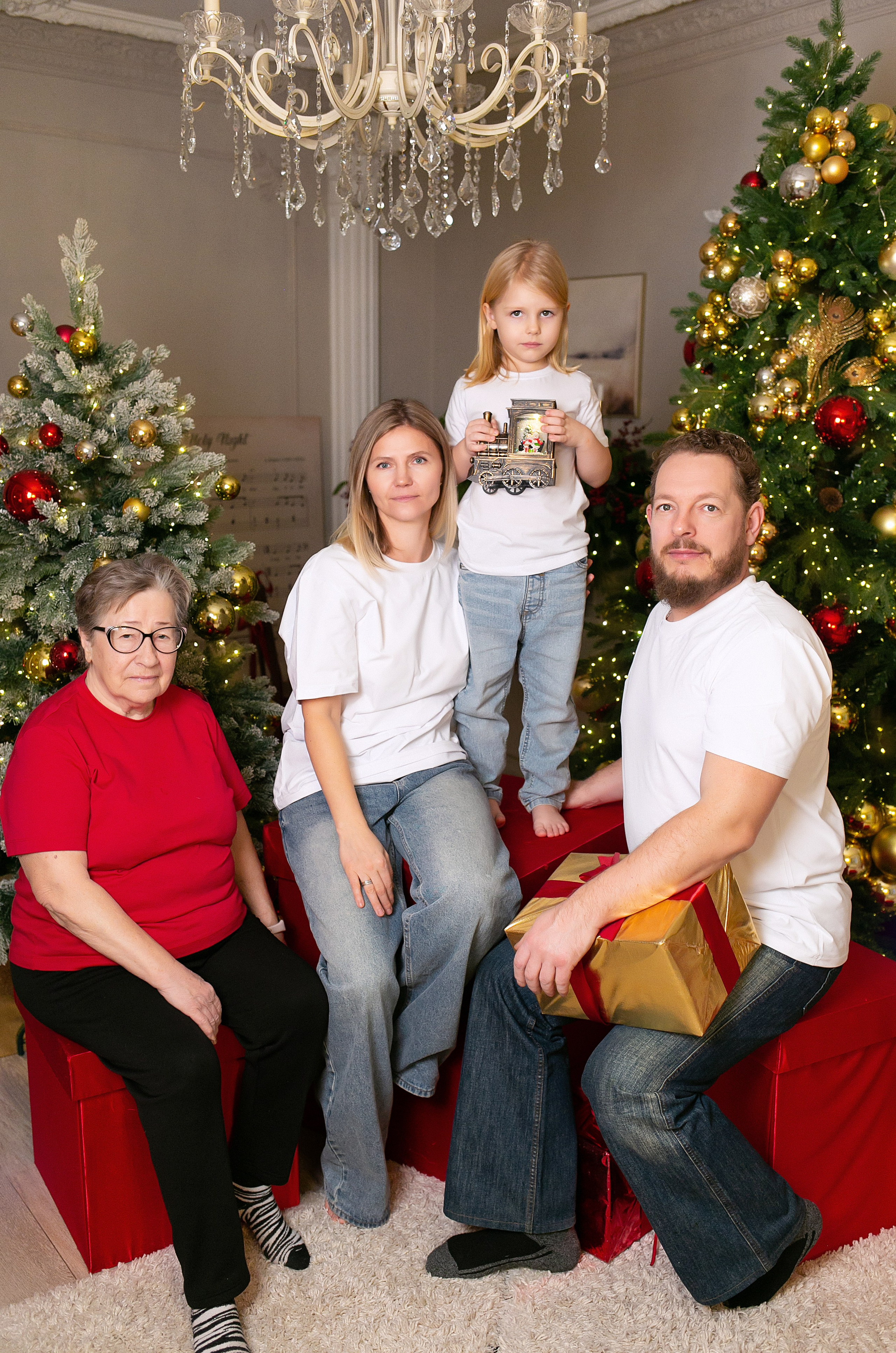 Новогодняя фотосессия (1). Фотограф новорожденных и семейный фотограф НСО г. Бердск Марина Львова