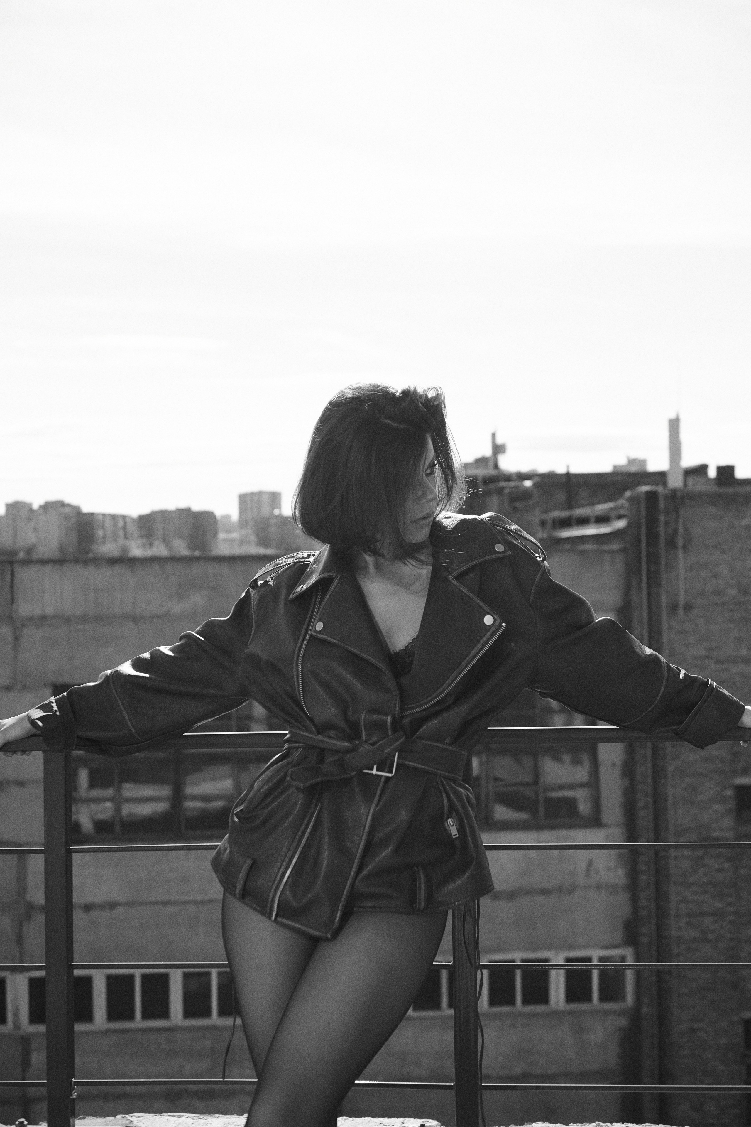 Фотосессия на крыше в Красноярске. Фотограф-визажист в Красноярске Алина Духновская