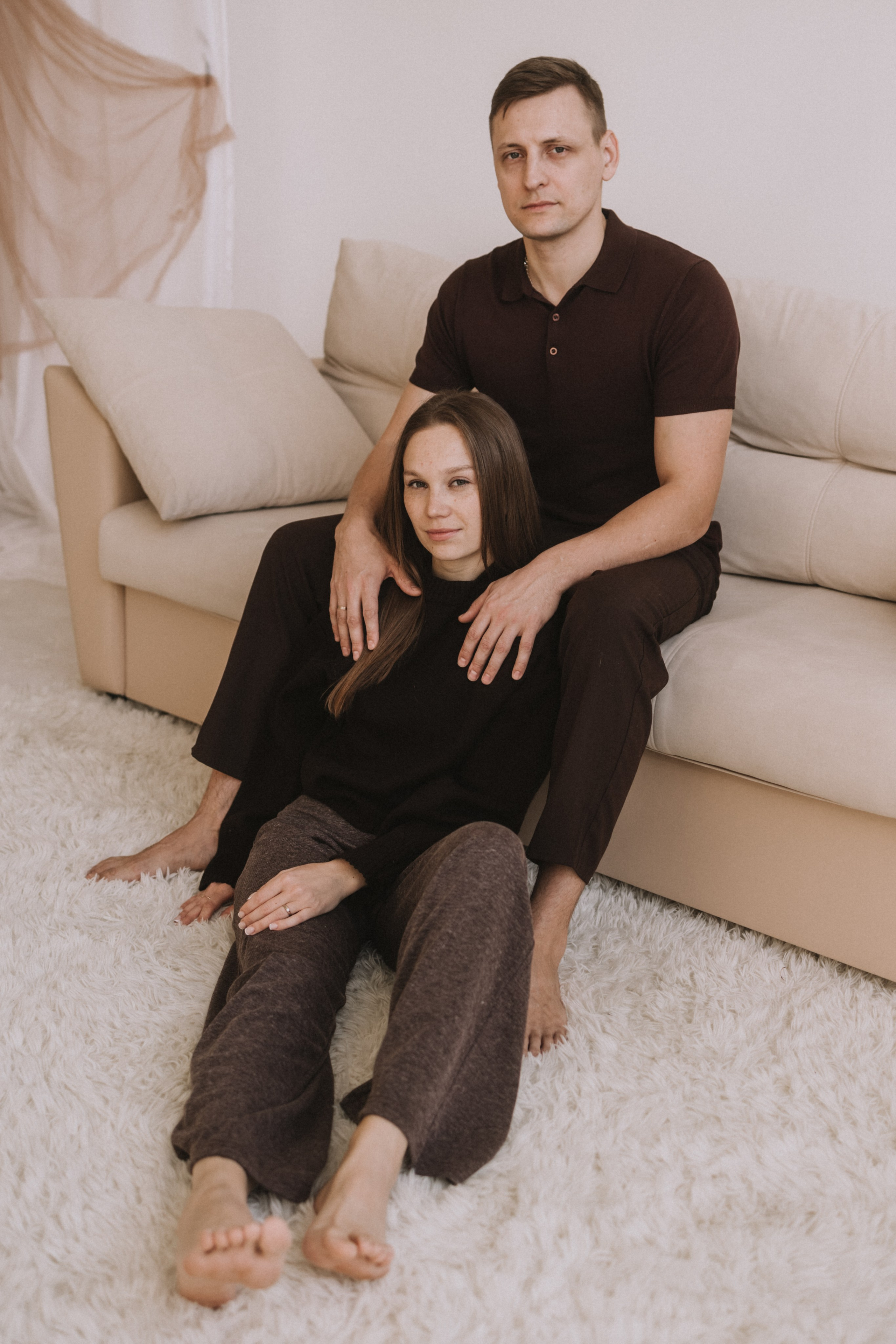 Максим, Алина, Савелий. Фотограф Нижний Новгород