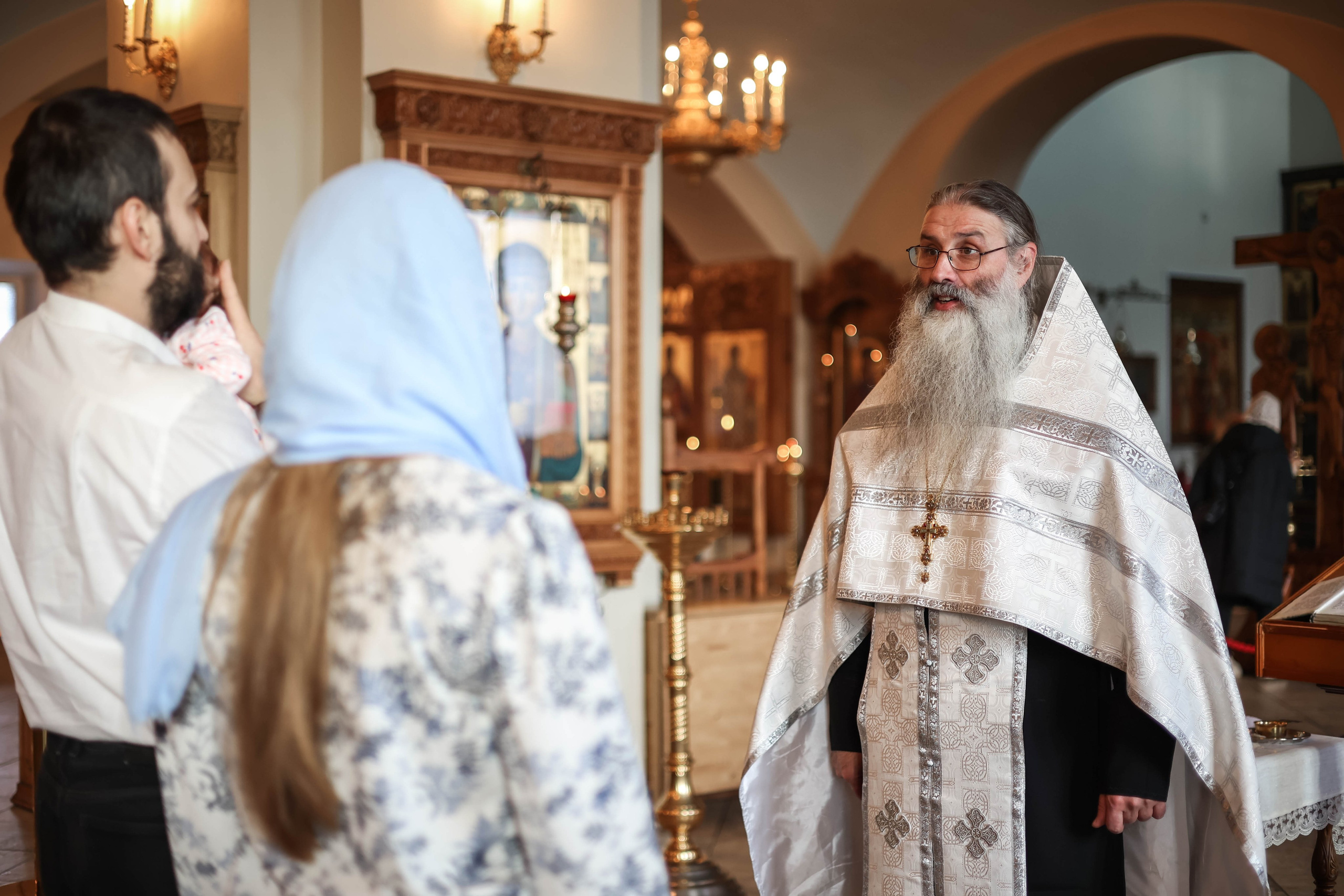 Крещение Вероники. Фотограф Анастасия Кувшинова Москва