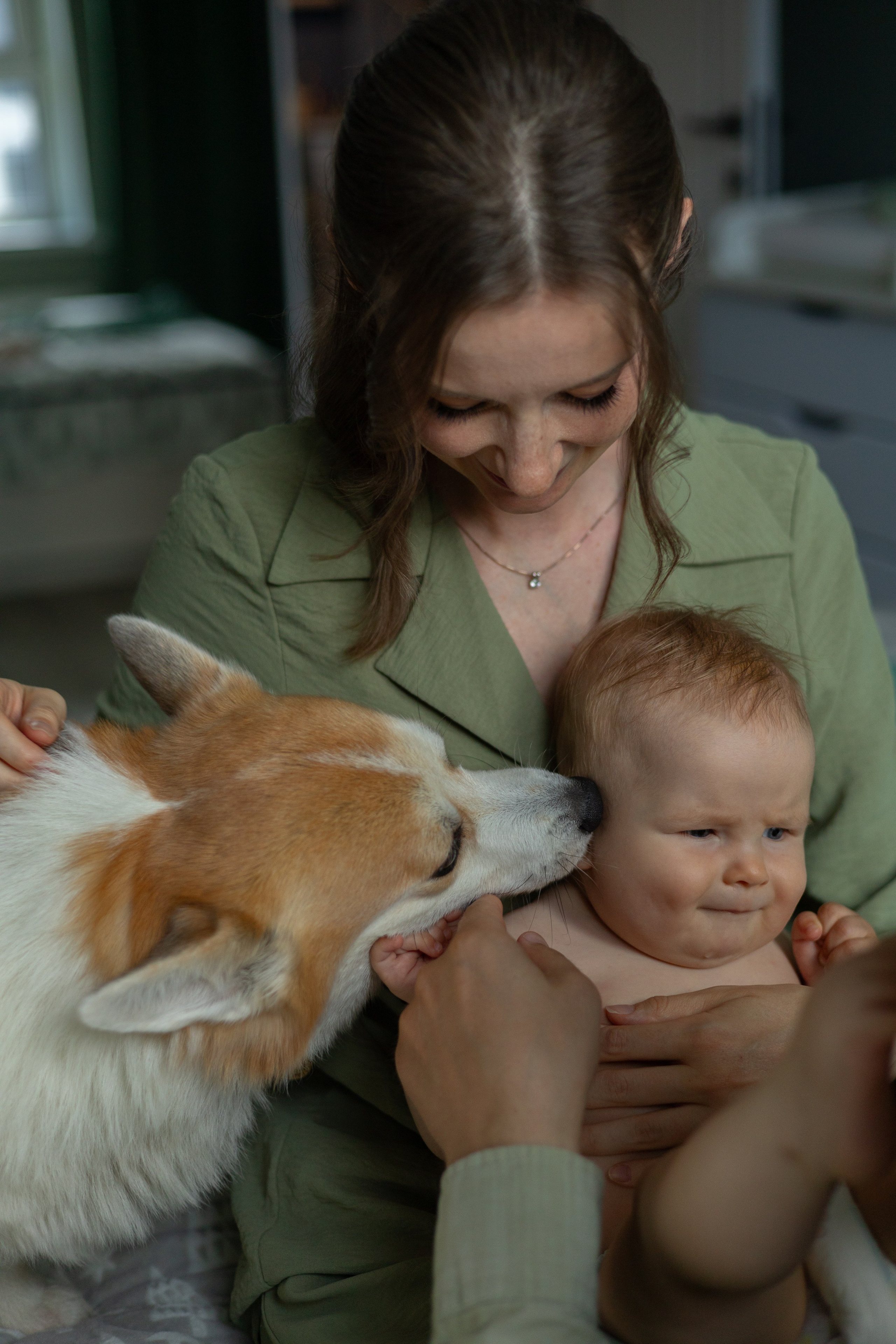 Рина, Илья и маленький Артем. Главная