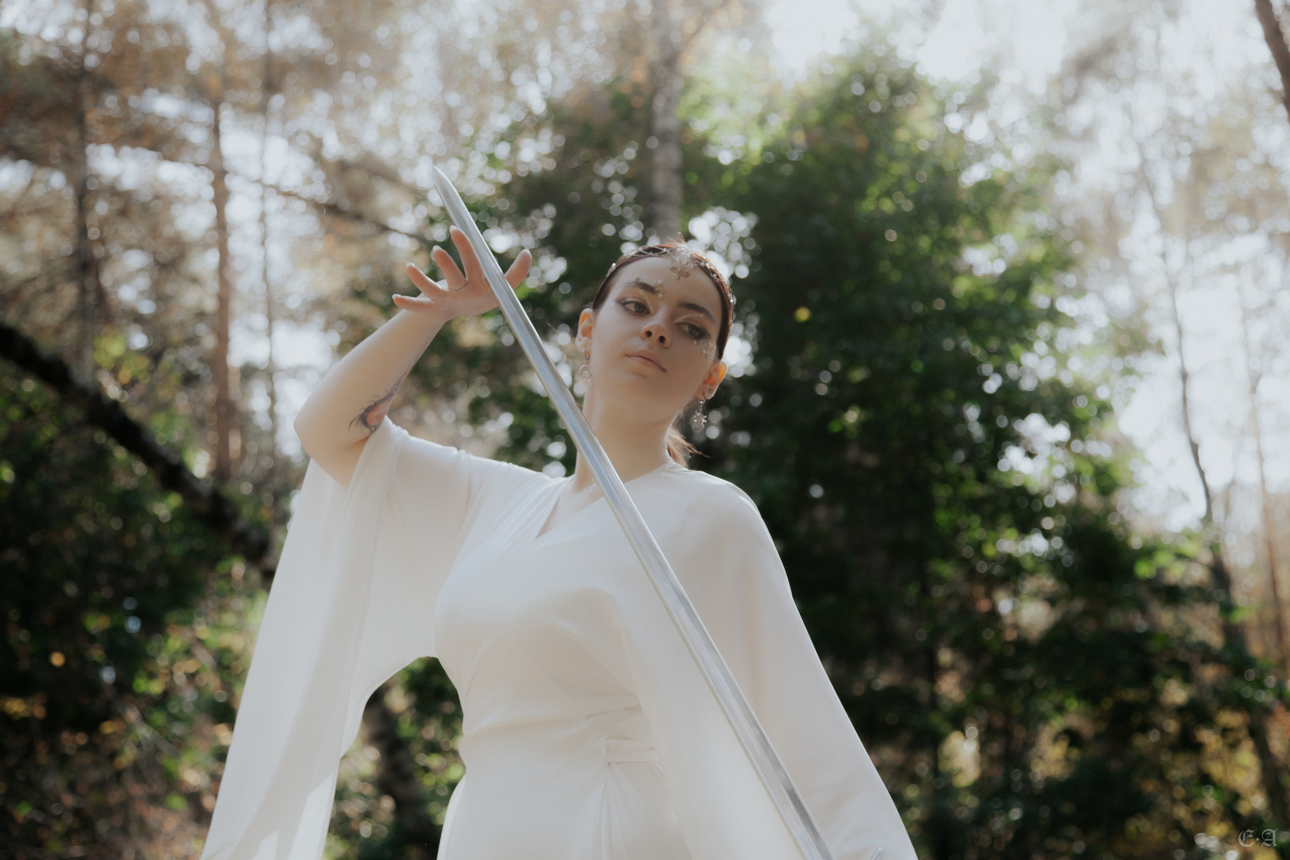 Скандинавская воительница. Фотограф Ellairen